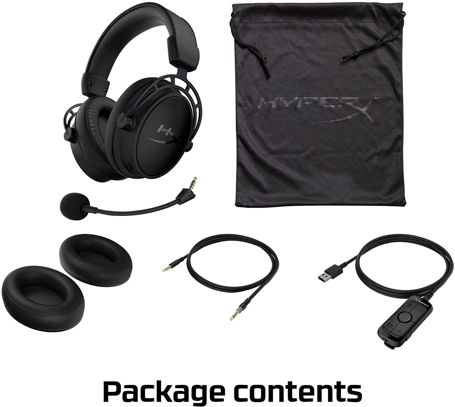 Audífono Hyperx Cloud Alpha S Sonido Envolvente 7.1 Negro-3