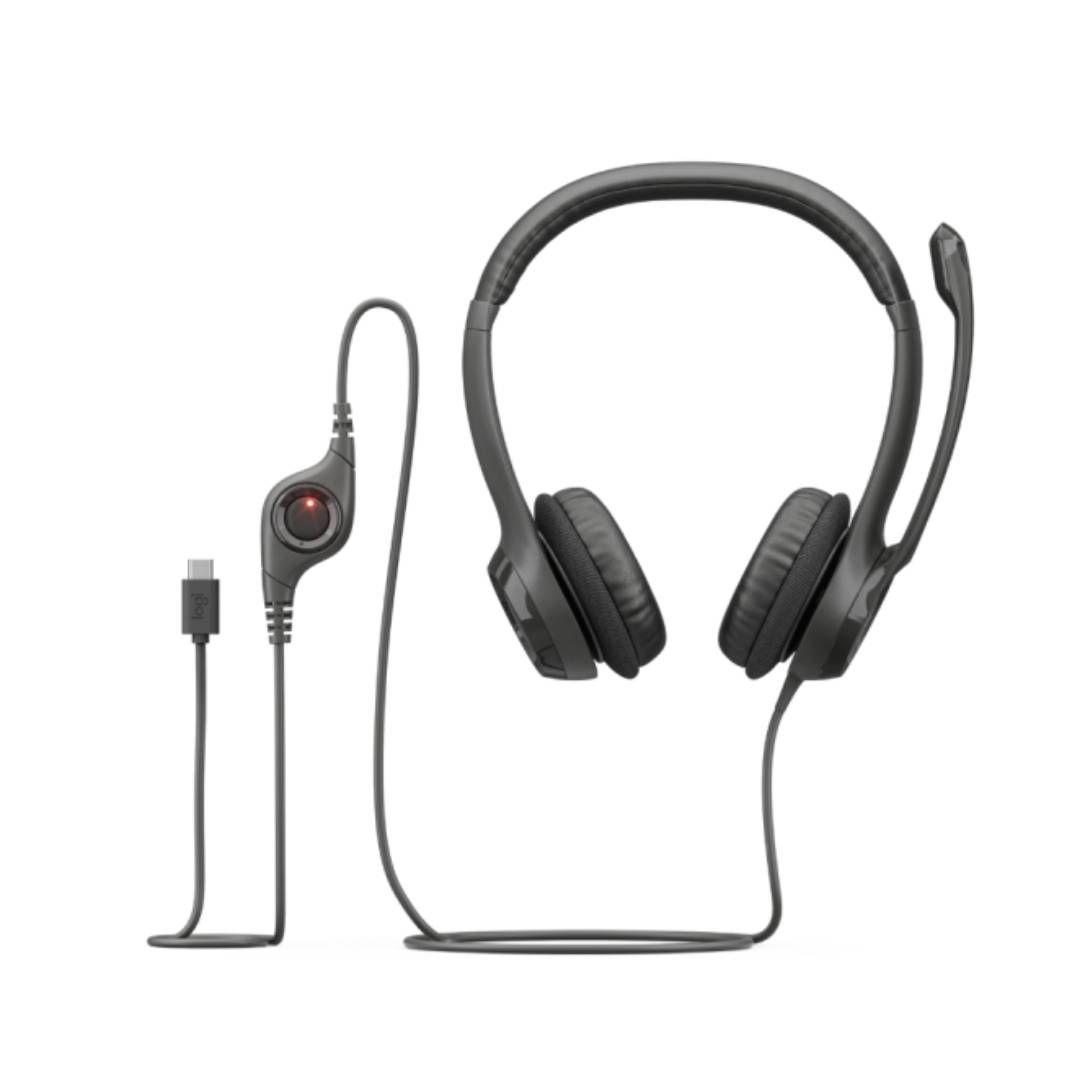 Audifonos Logitech H390 USB-C - Over-Ear-1