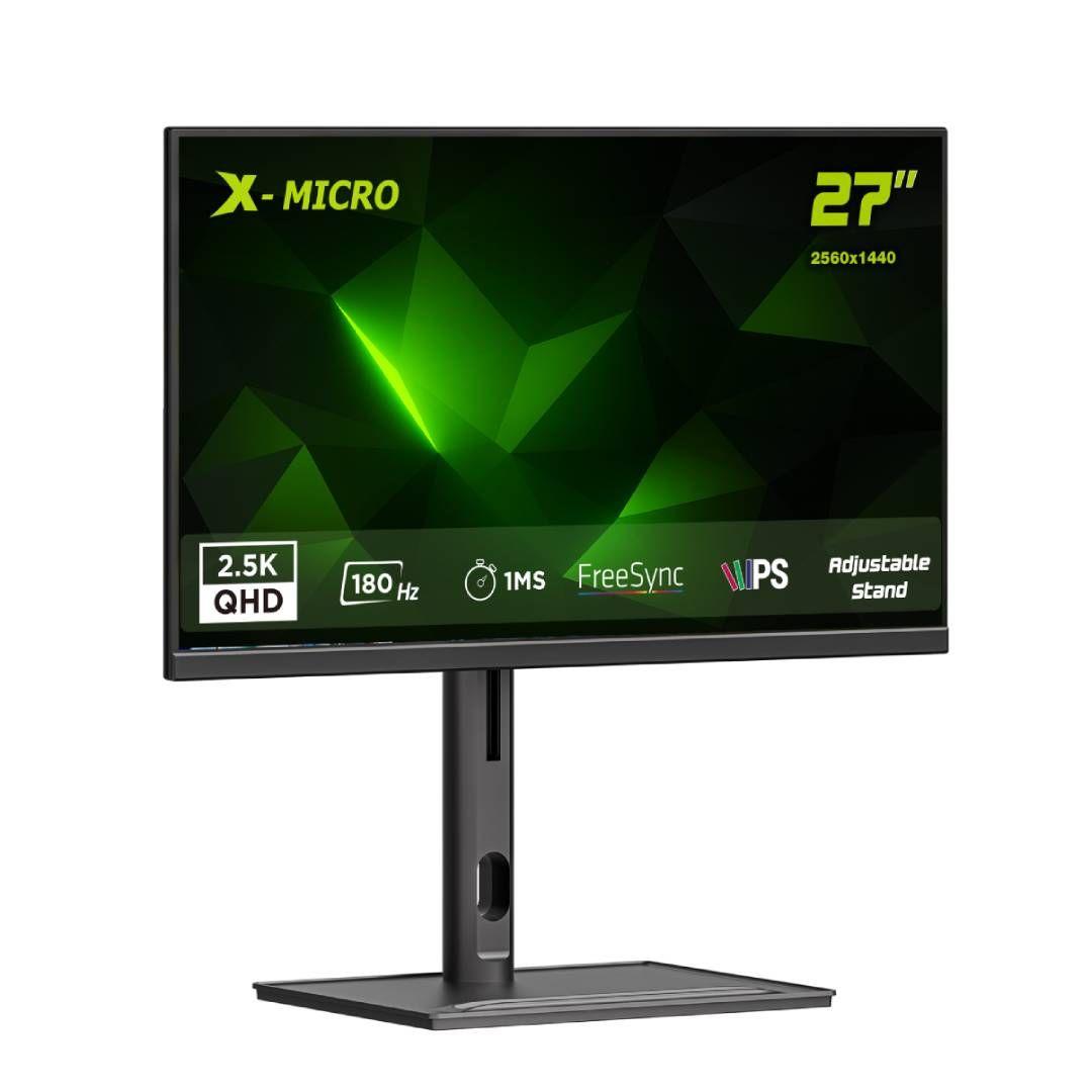 (PREVENTA) Monitor Gamer 27 X-Micro X27F-K01AQ QHD 180hz 1ms-2
