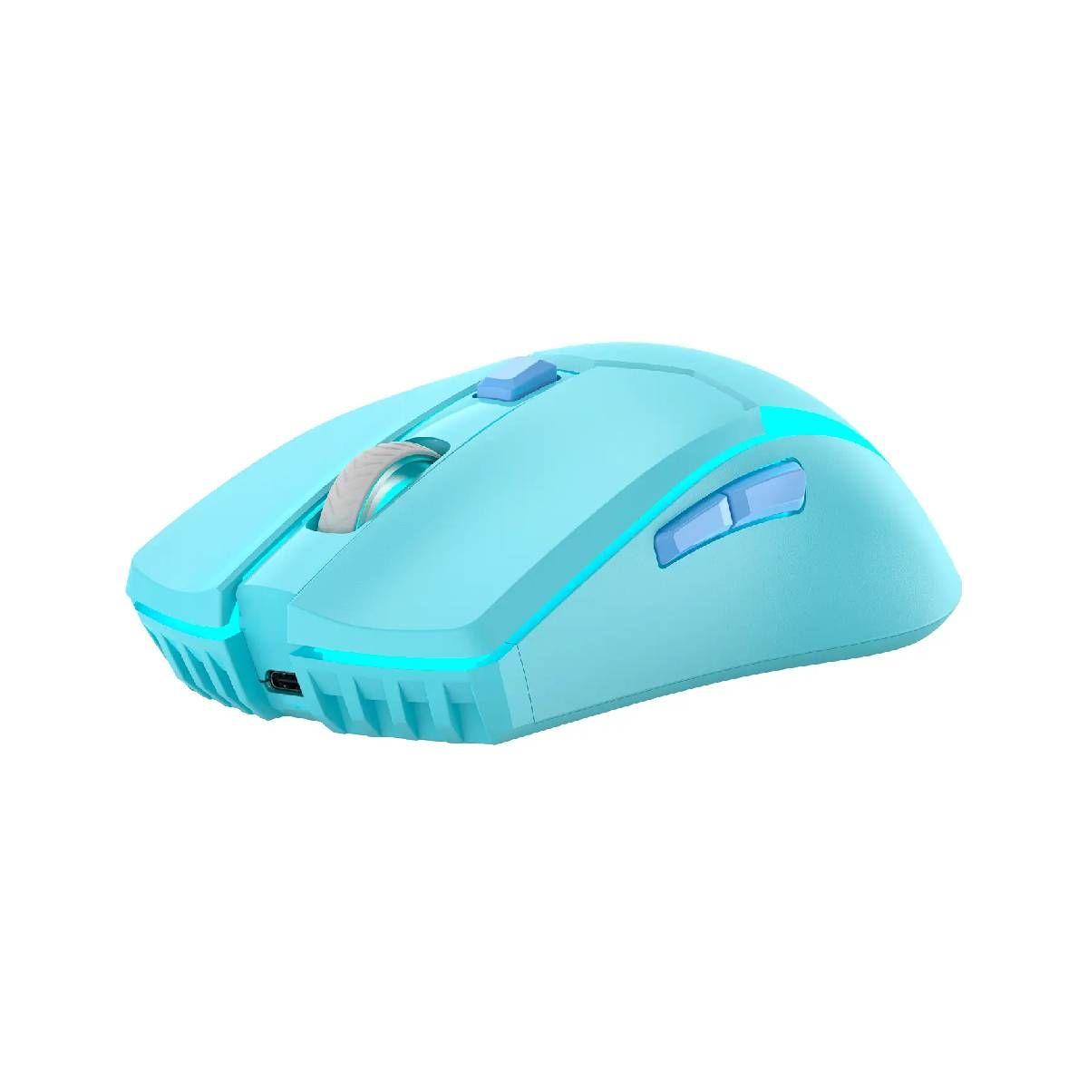 Mouse Inalámbrico Fantech VENOM II WGC2 Blue Edition-2