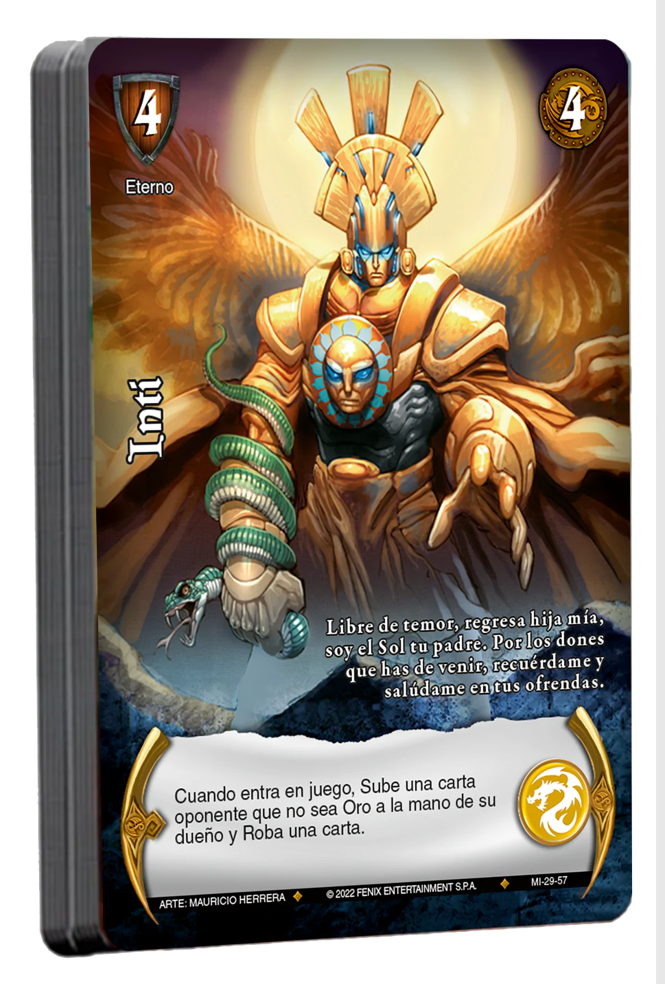 Mazo 30 cartas Furia Extendido - Eterno-0