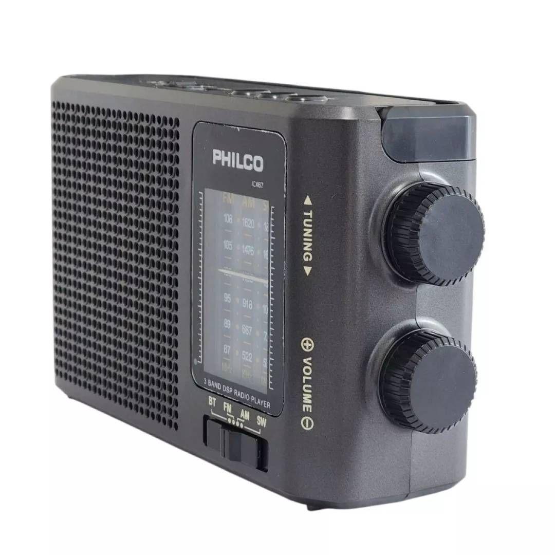 Radio Multibanda Recargable Philco BT ICX67-2
