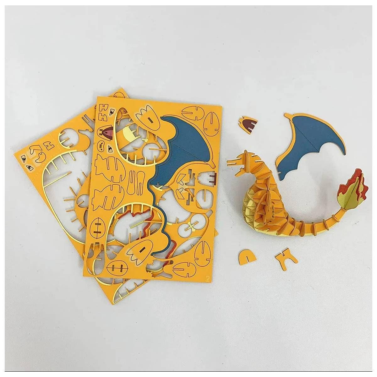 Pokemon: Paper Theater Charizard Sigumi Lizardon-3