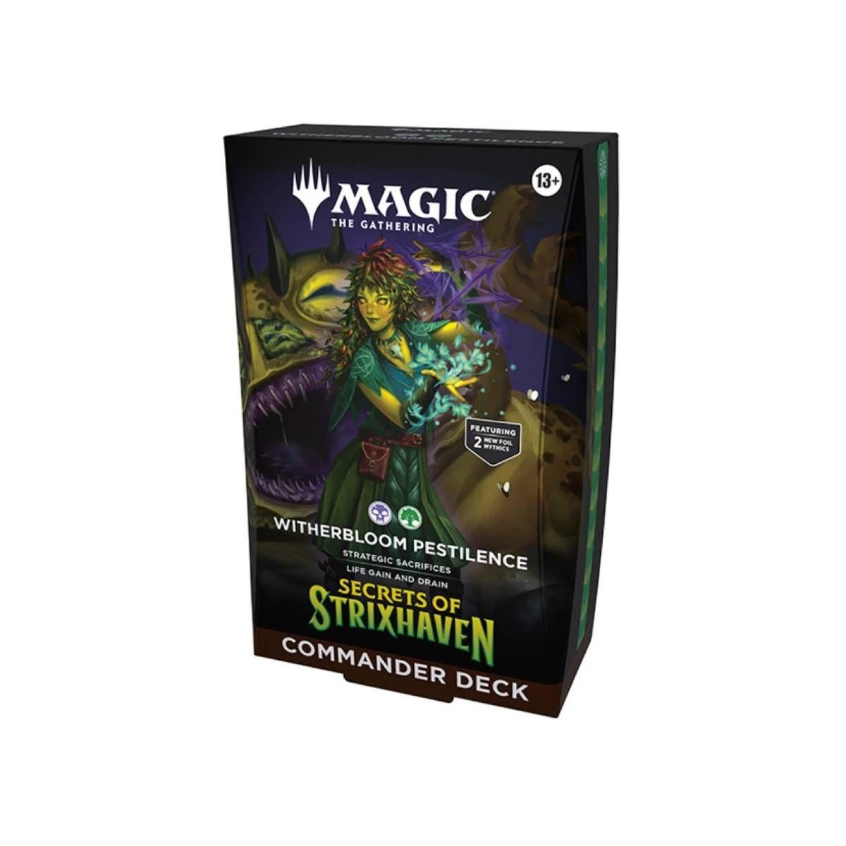 MTG: Pack 5 Secrets of Strixhaven Commander Display INGLES-2