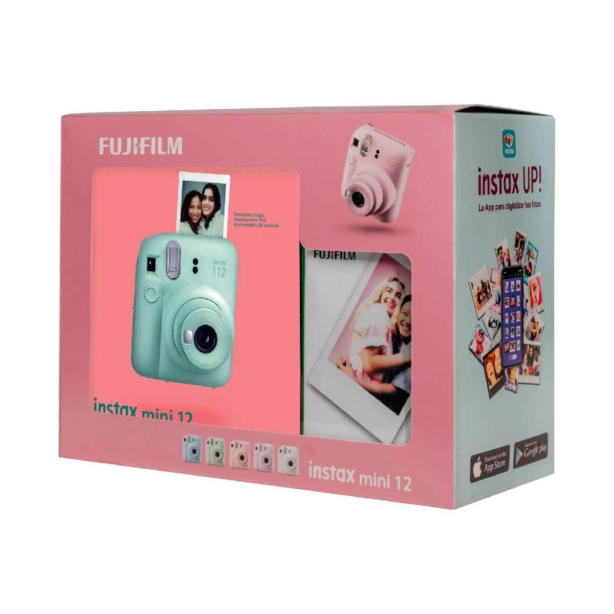 Kit Cámara Fujifilm Instax Mini 12 Green + 10 Film-2