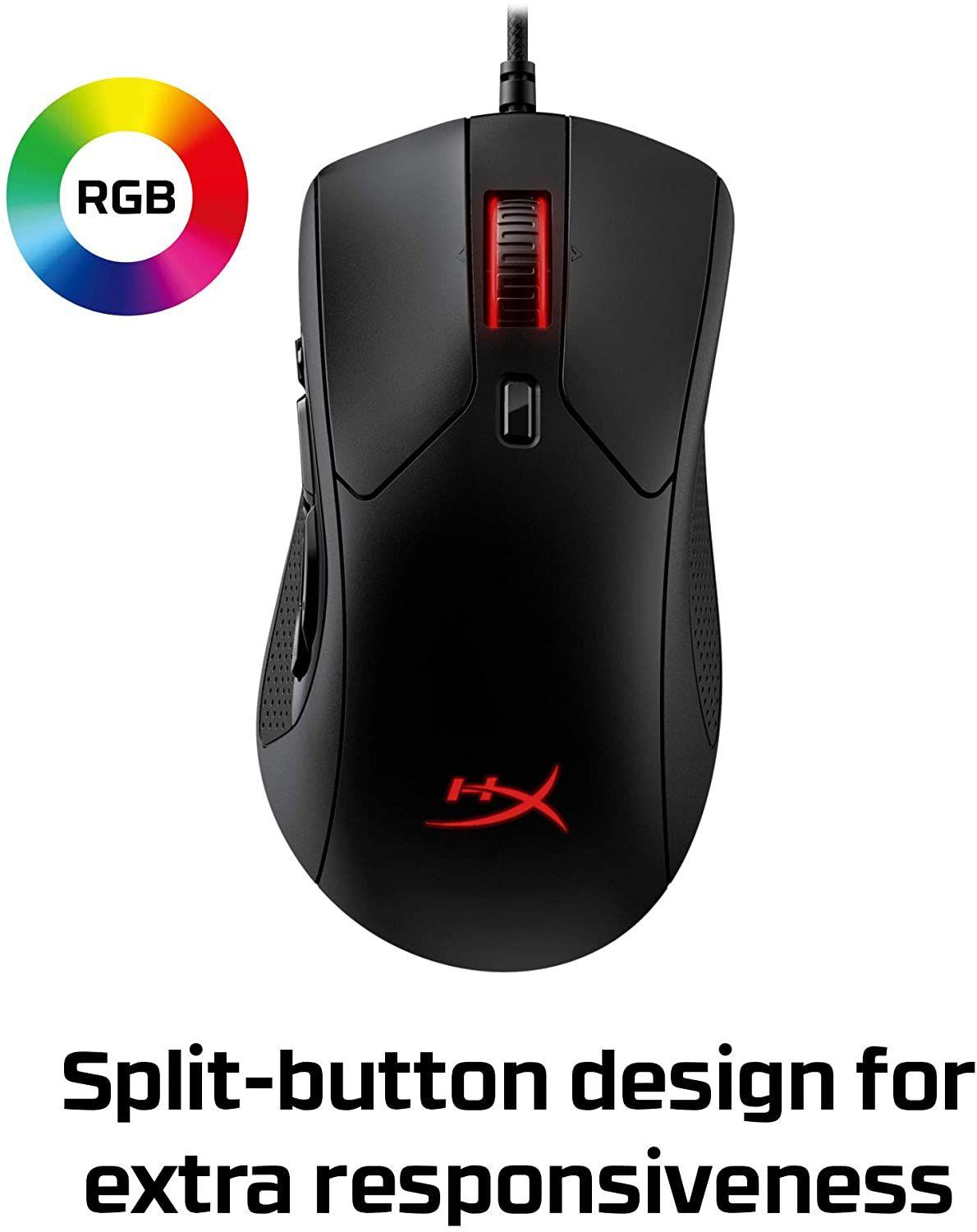 Mouse Gamer HyperX Pulsefire Raid RGB USB-1