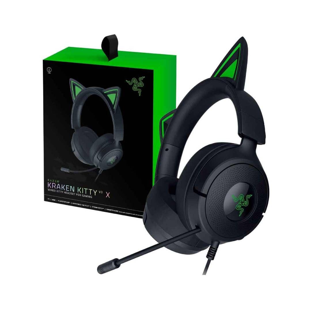 Audifonos Gamer Razer Kraken Kitty V3 X Black-3