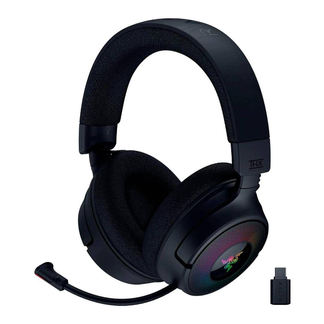 Audifonos Razer Kraken V4 THX TriForce Titanium Chroma RGB-1