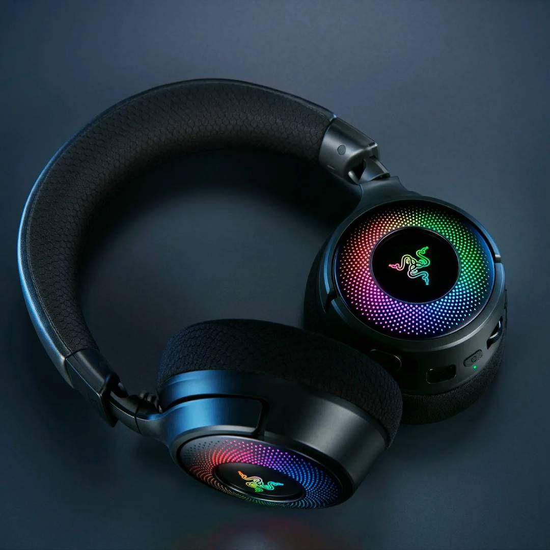 Audifonos Razer Kraken V4 THX TriForce Titanium Chroma RGB-3