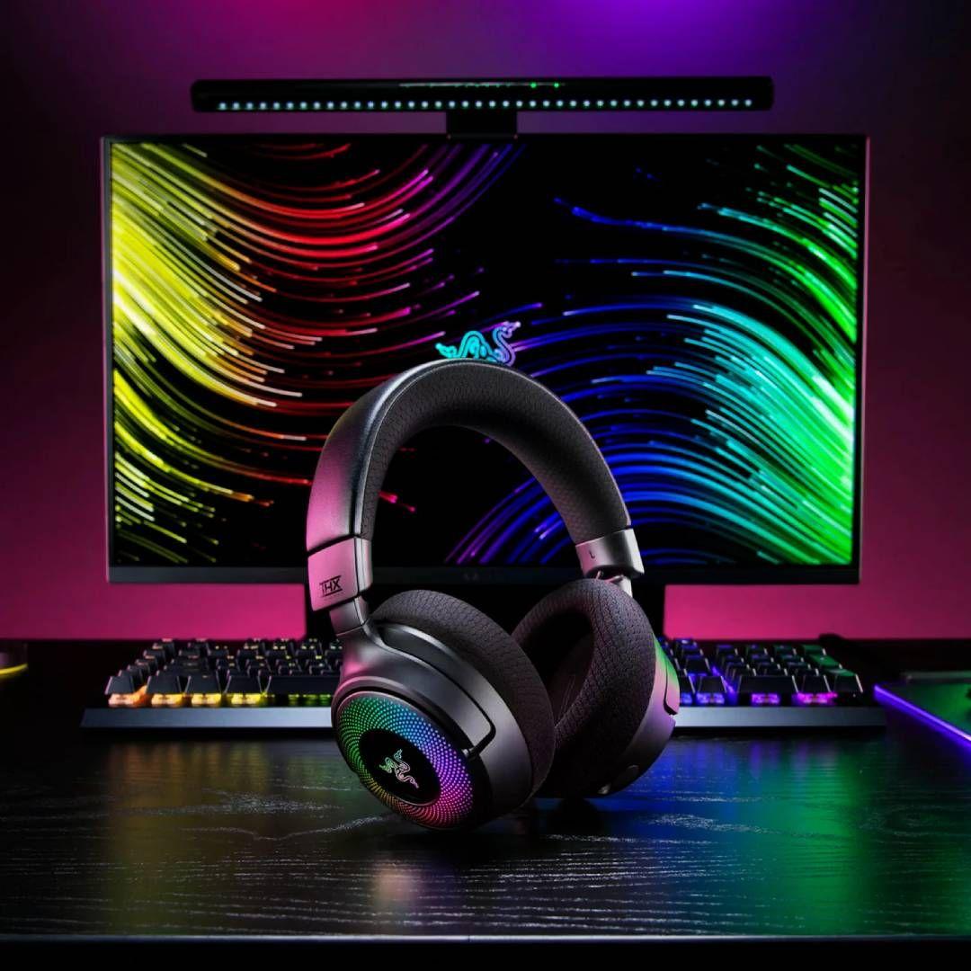 Audifonos Razer Kraken V4 THX TriForce Titanium Chroma RGB-4