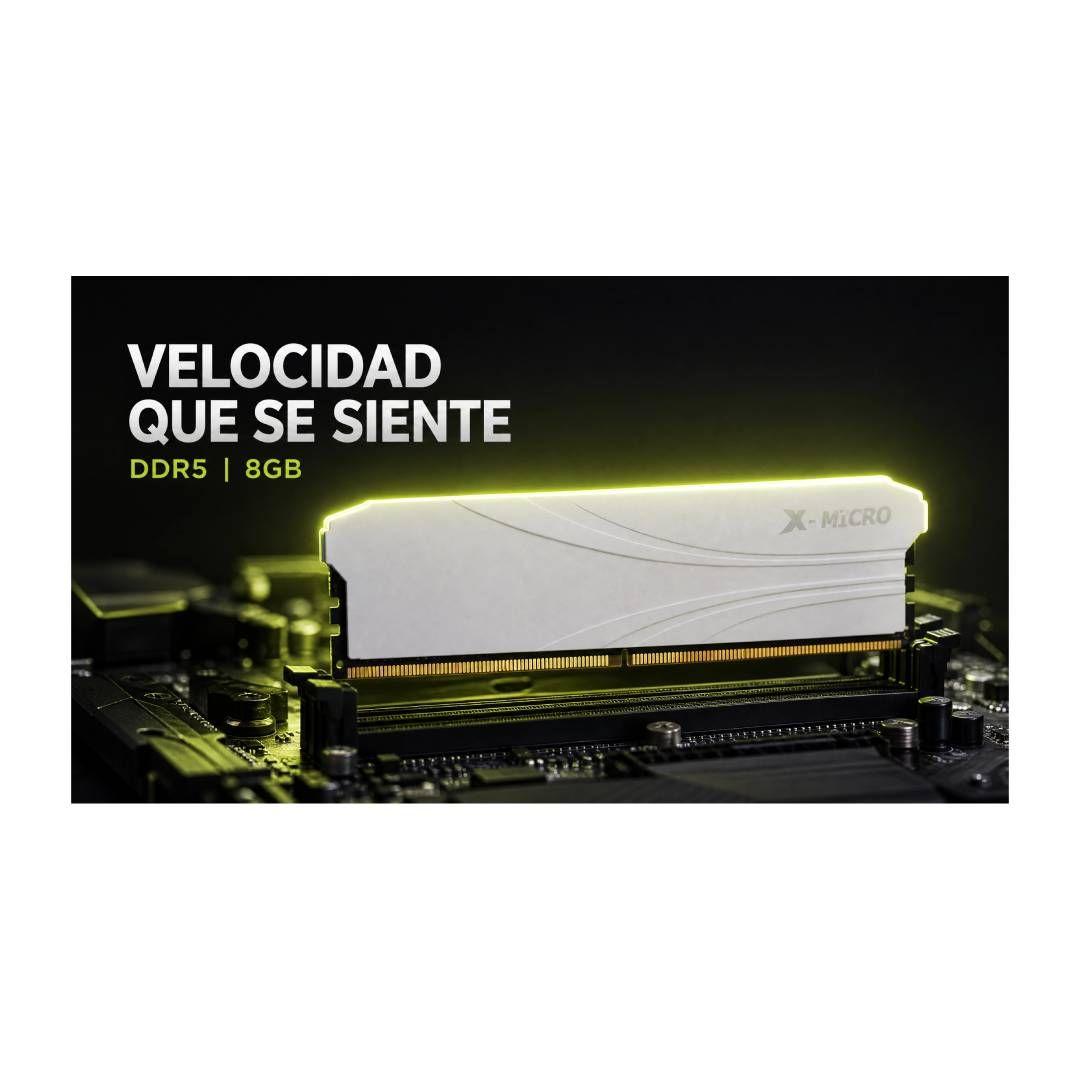 Memoria RAM X-Micro 8 GB DDR5 4800 MHz U-DIMM Heatsink-3