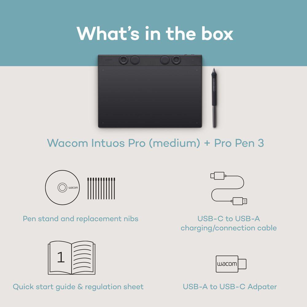 Tableta Digitalizadora Wacom Intuos Pro Medium 2025-5