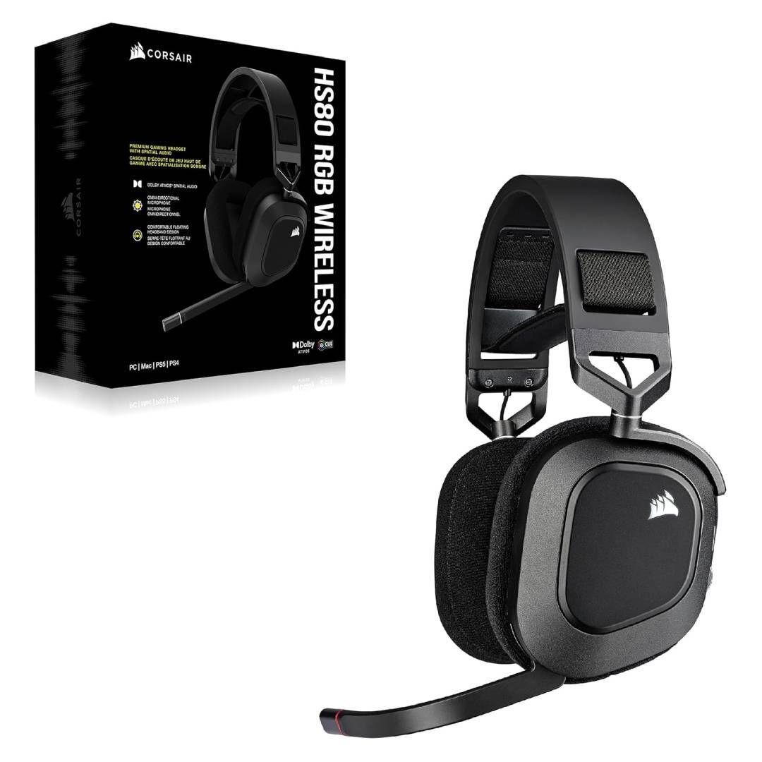 Audifonos Gamer Corsair HS80 RGB WIRELESS Carbon-3
