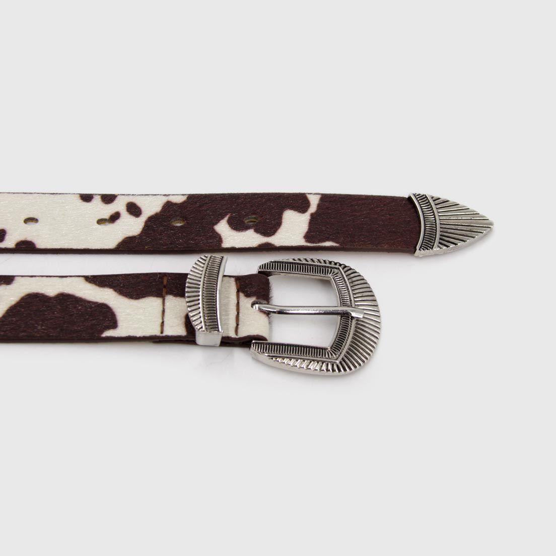 Cinturon de mujer Animal Print Hebilla Vintage -2
