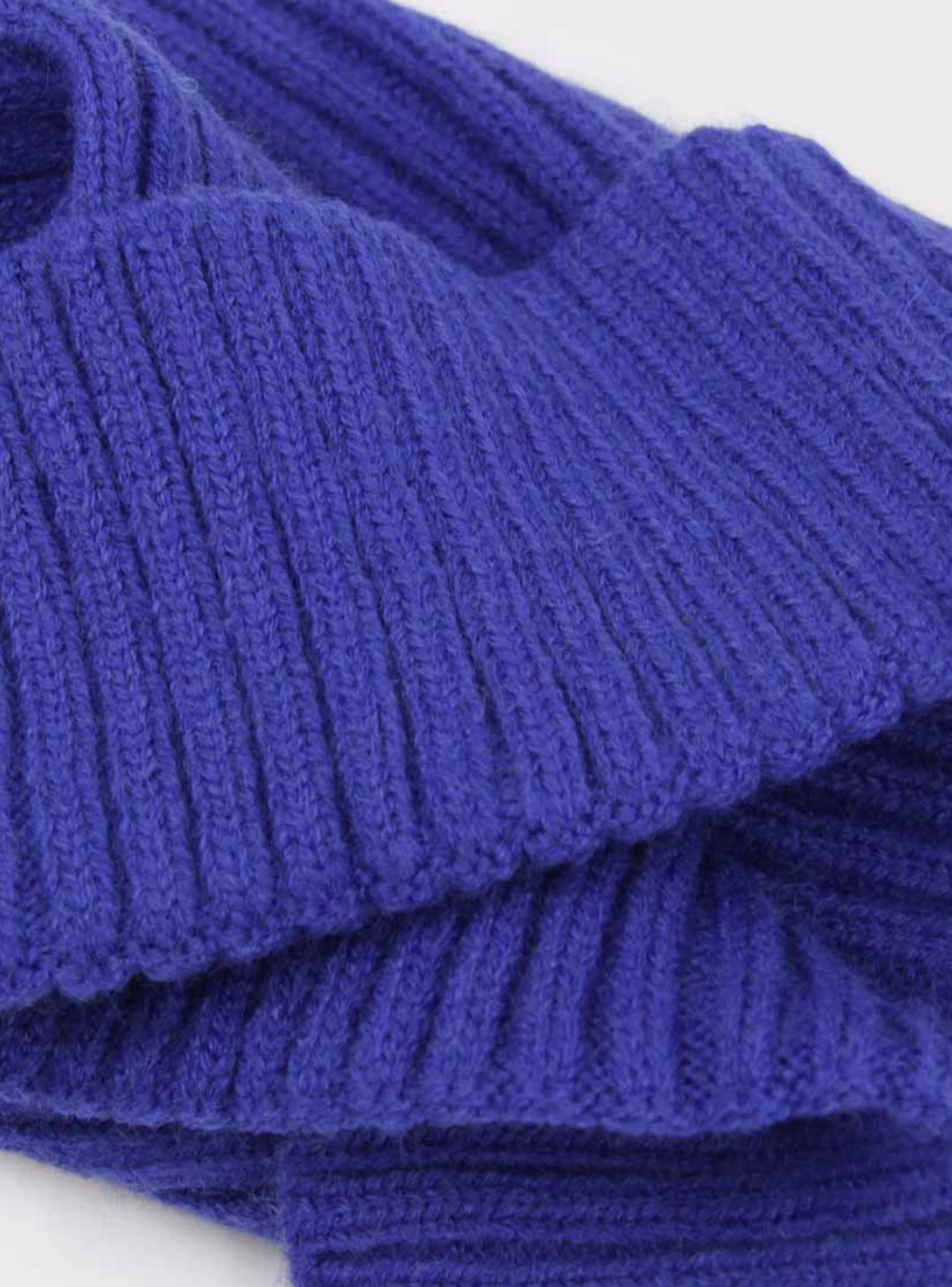 Gorro de lana Beanie punto canale-2