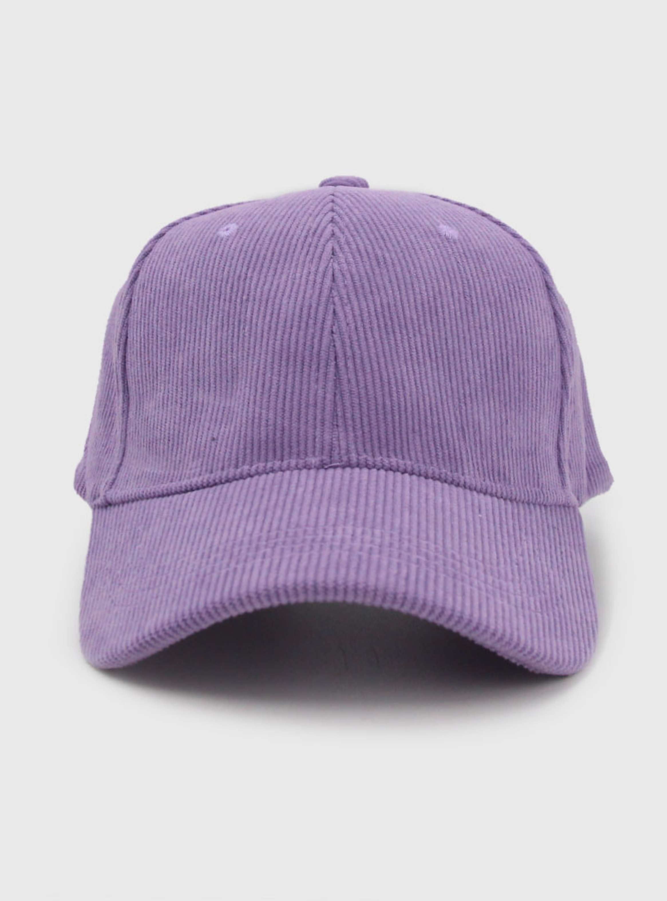 Jockey Gorra de Cotelé Unisex Casual -1