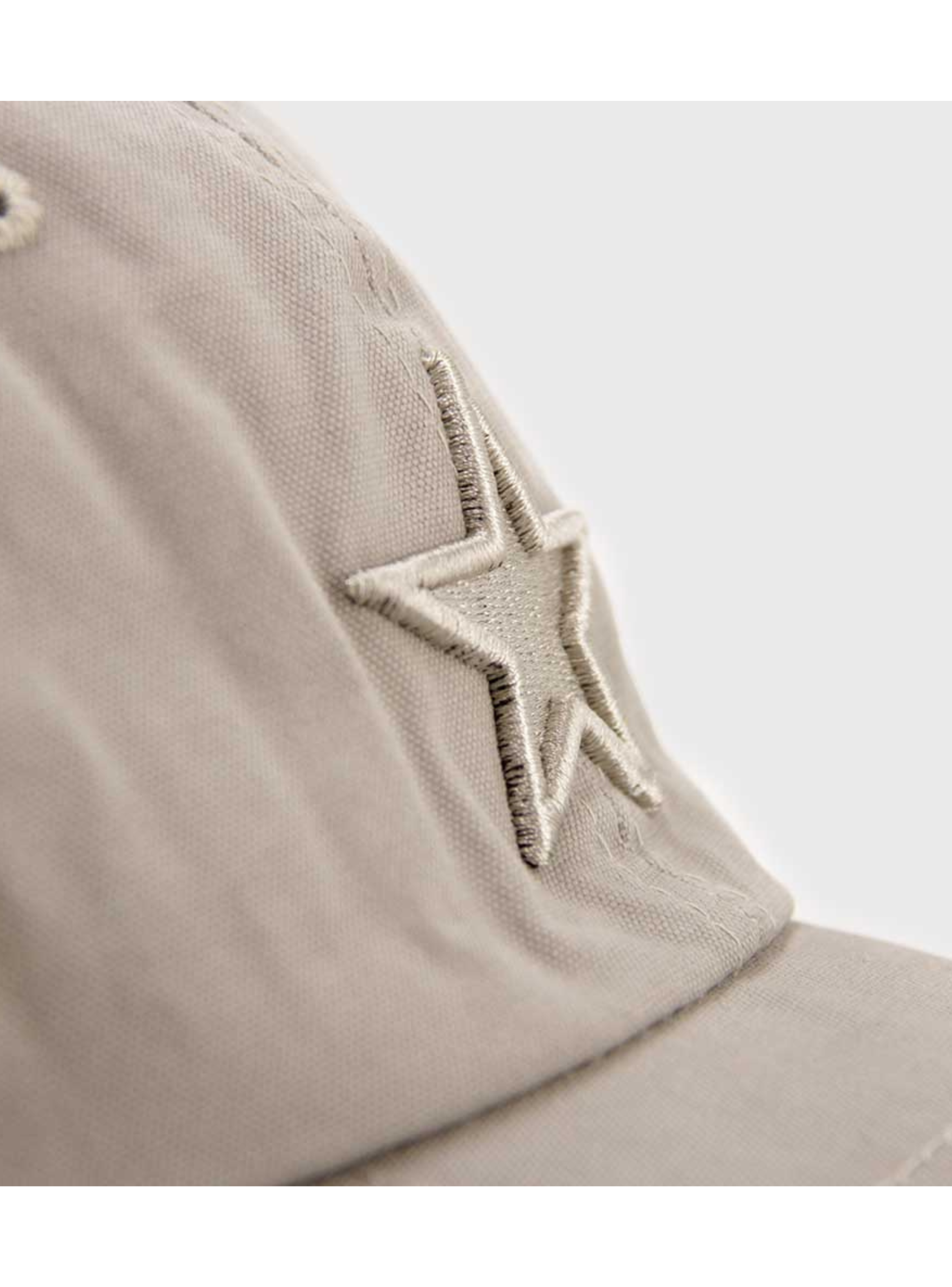 Jockey Gorra washing canvas prelavada con estrella bordada -2