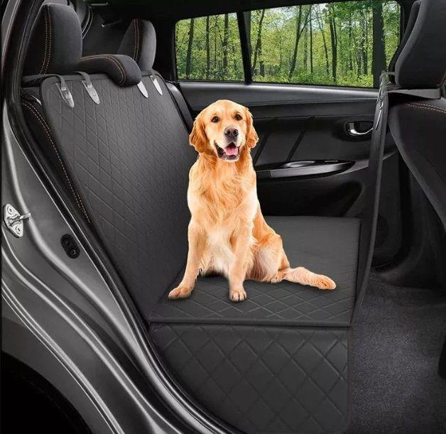 Funda Cubre Asiento de Auto Impermeable para perros-2