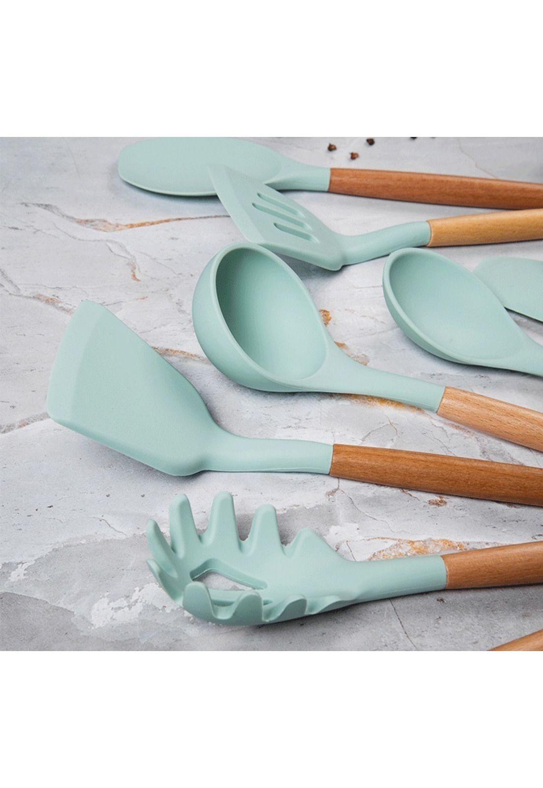 Utensilios de cocina turquesa-2