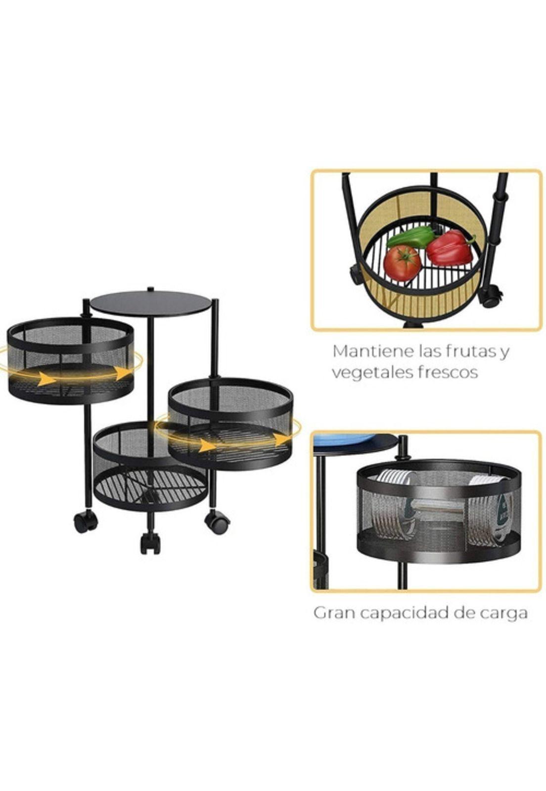 Frutera y verdulera de cocina 3 pisos-2