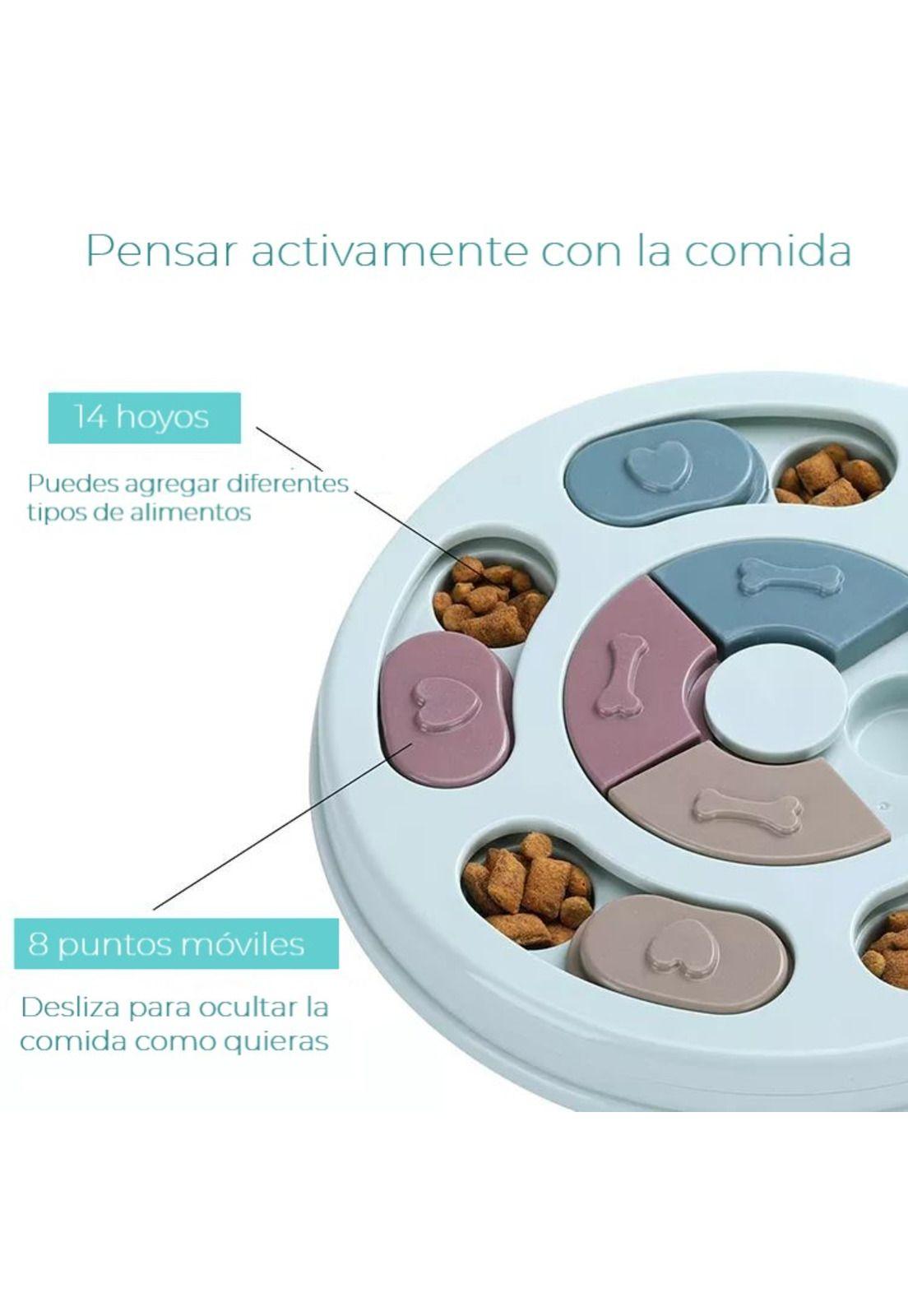 Plato de comida para perros rompecabezas-3