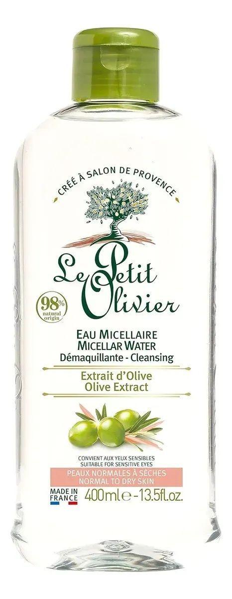 Agua Micelar Oliva 400mL Le Petit Olivier-0