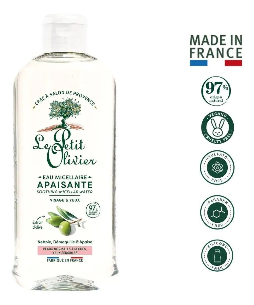 Agua Micelar Oliva 400mL Le Petit Olivier-1