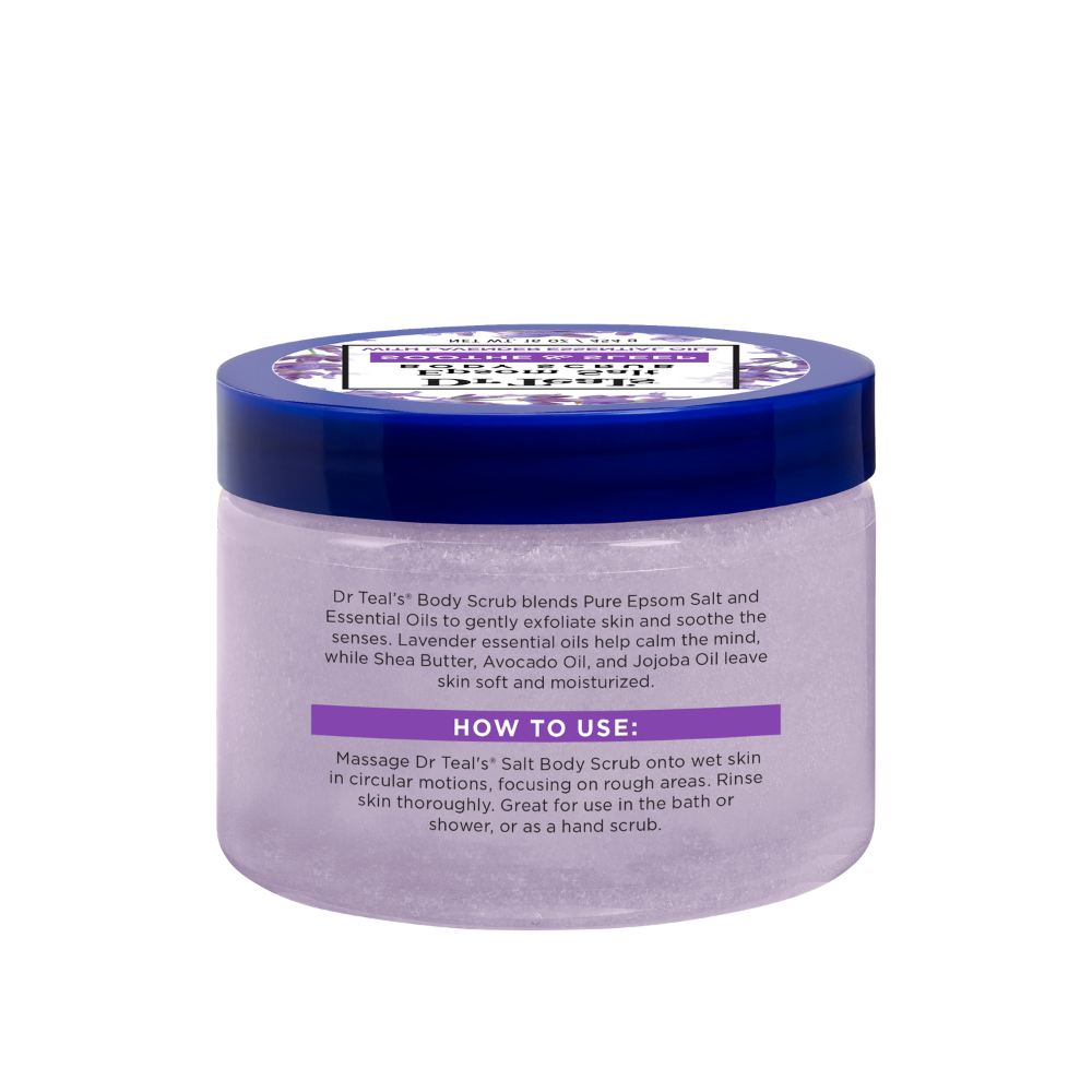 10 Nuevo Dr Teal s Exfoliante Corporal de Az car y Manteca de Karit con Melatonina 538g-2