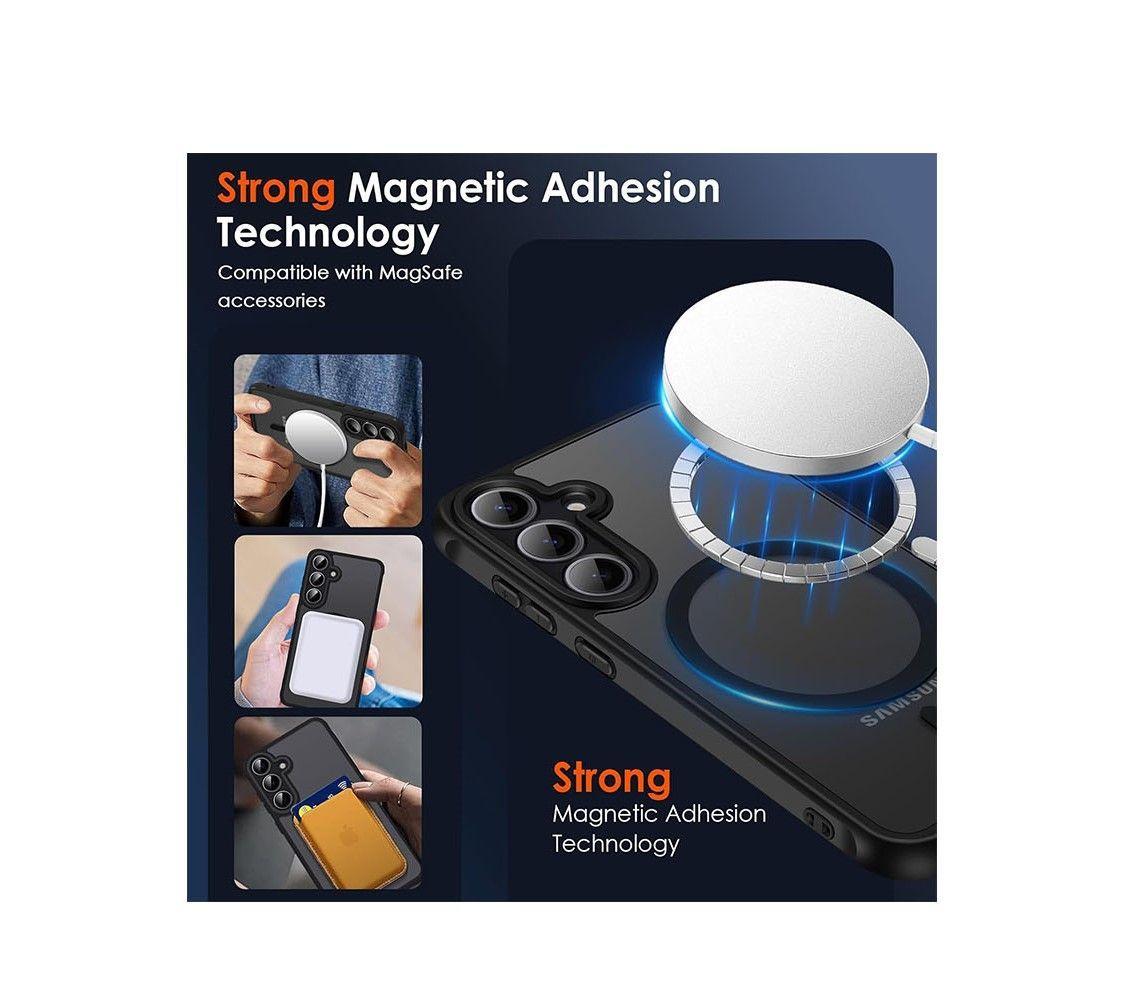 CARCASA PARA GALAXY S25 5G - TRANSLUCIDA MAGNETICA -2