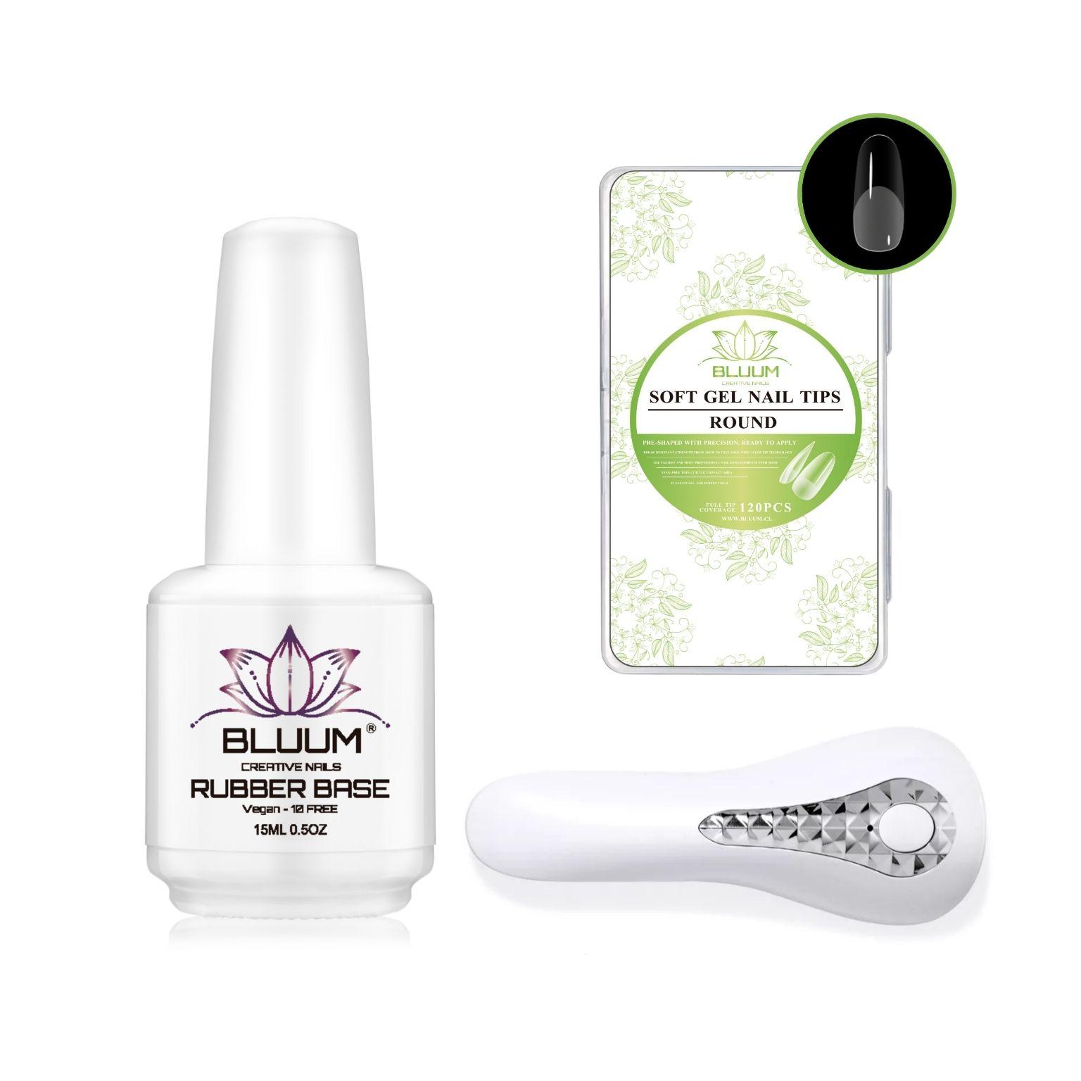 Kit Soft Gel Bluum Round 120 und-0