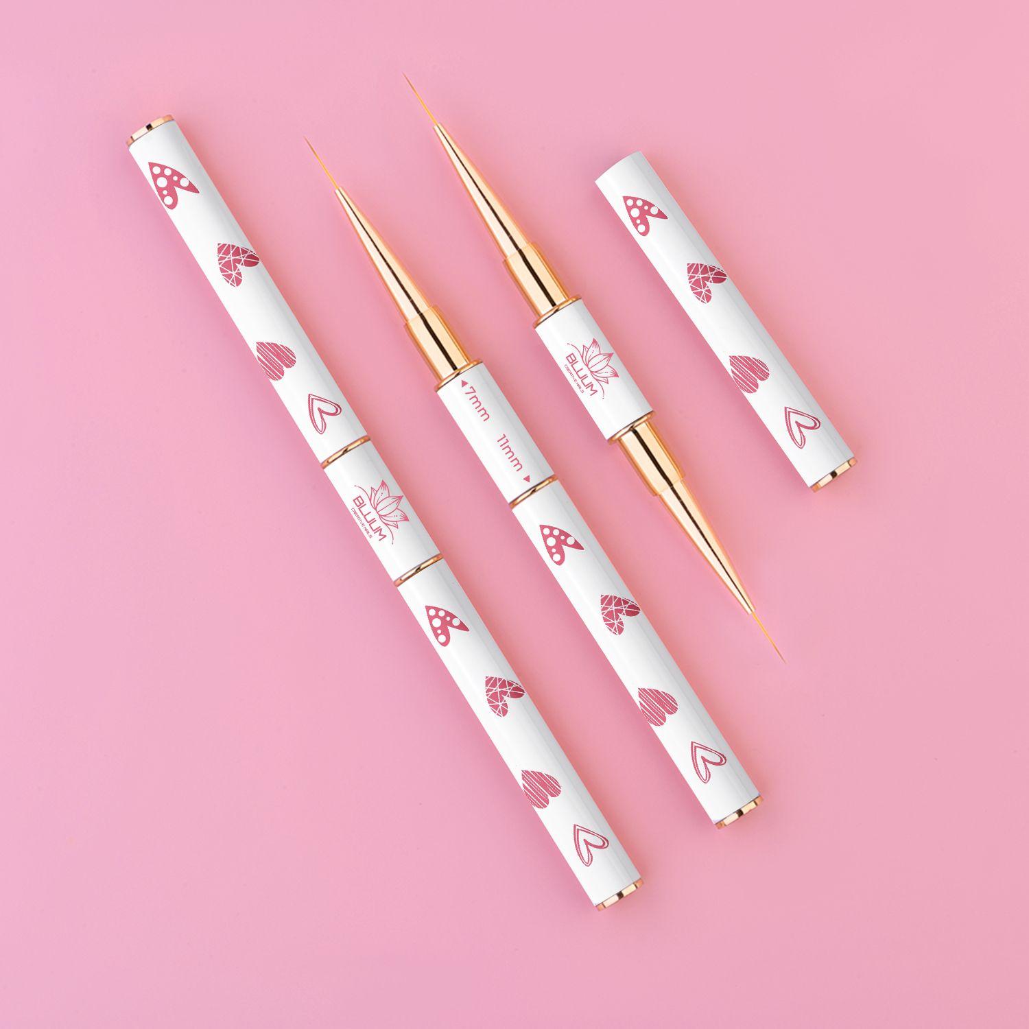 Pincel liner doble 7 y 11 mm-2