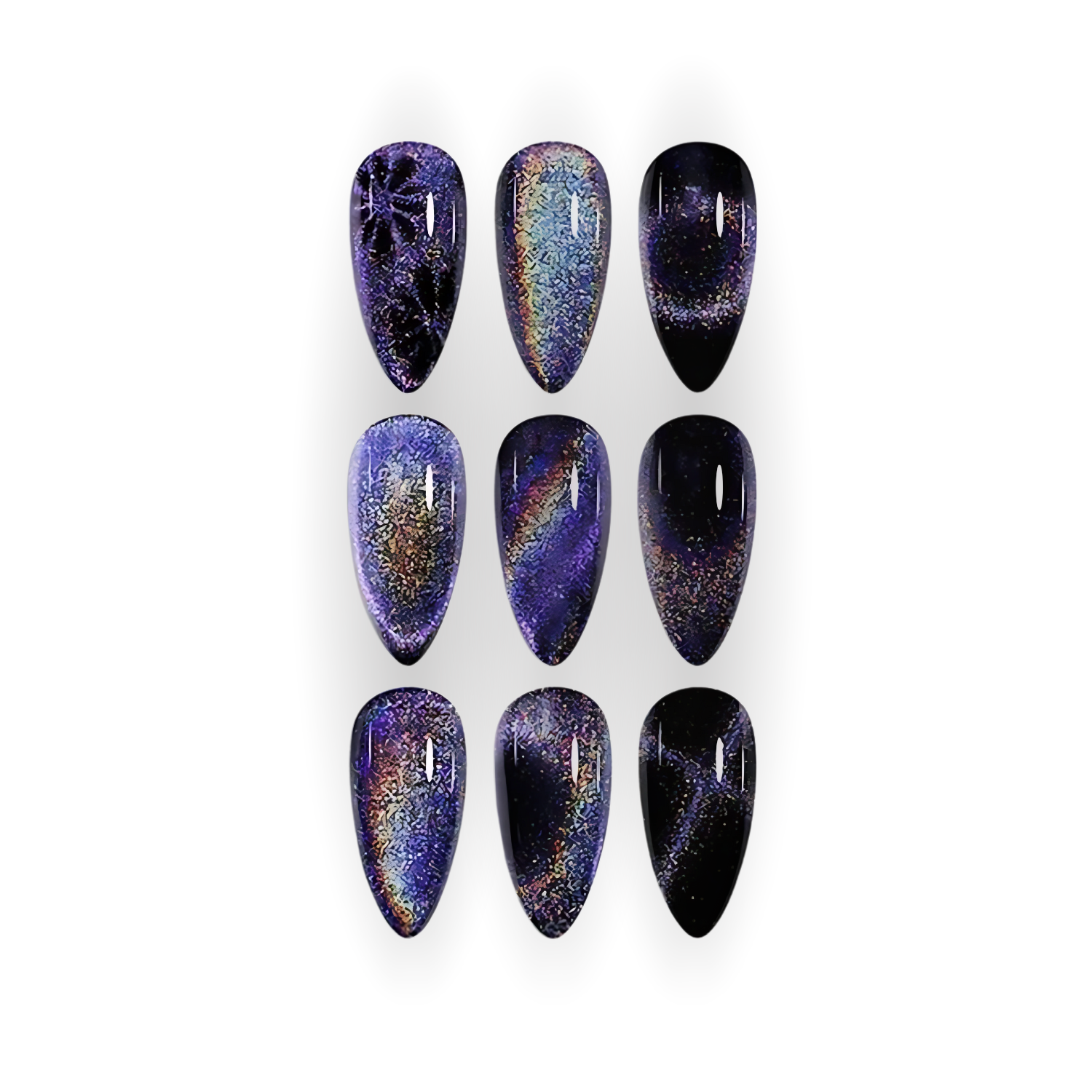 Kit Cat Eyes Profesional Bluum – 7 Esmaltes Magnéticos 15ml Veganos con Imán-5