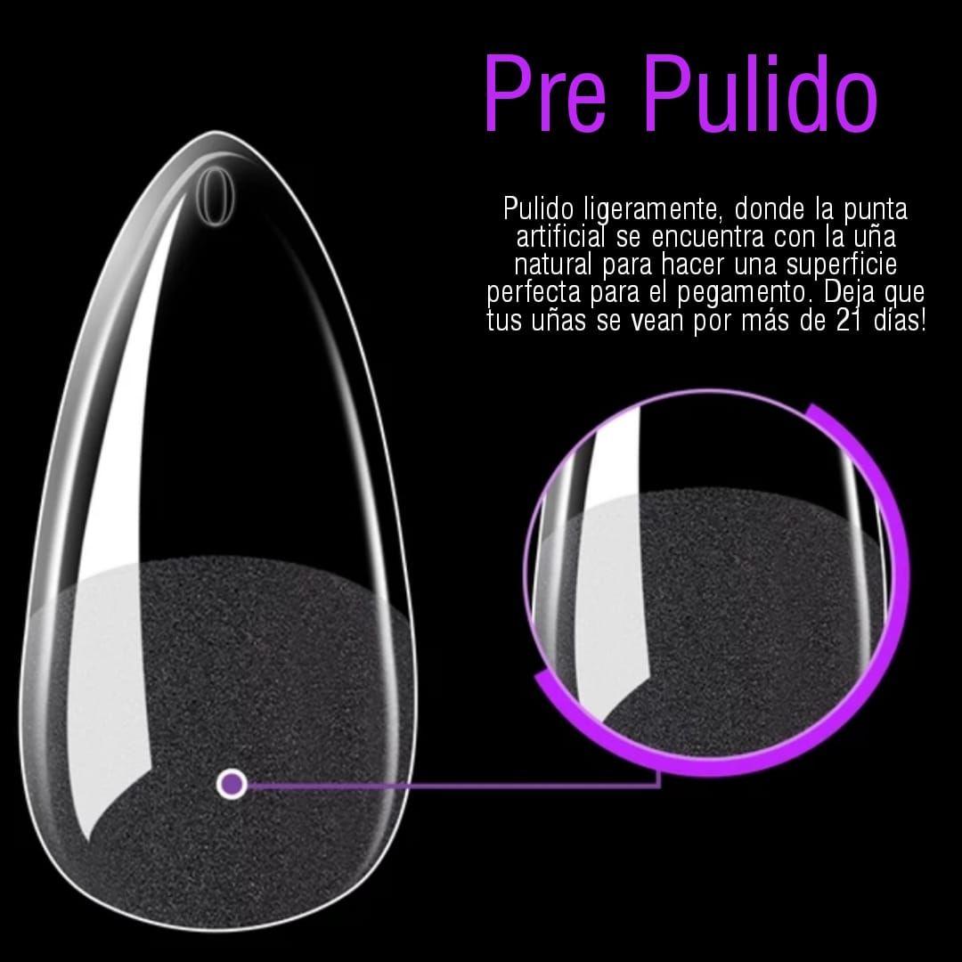 Tips Soft Gel Profesional 120 Unidades Medium Stiletto-1