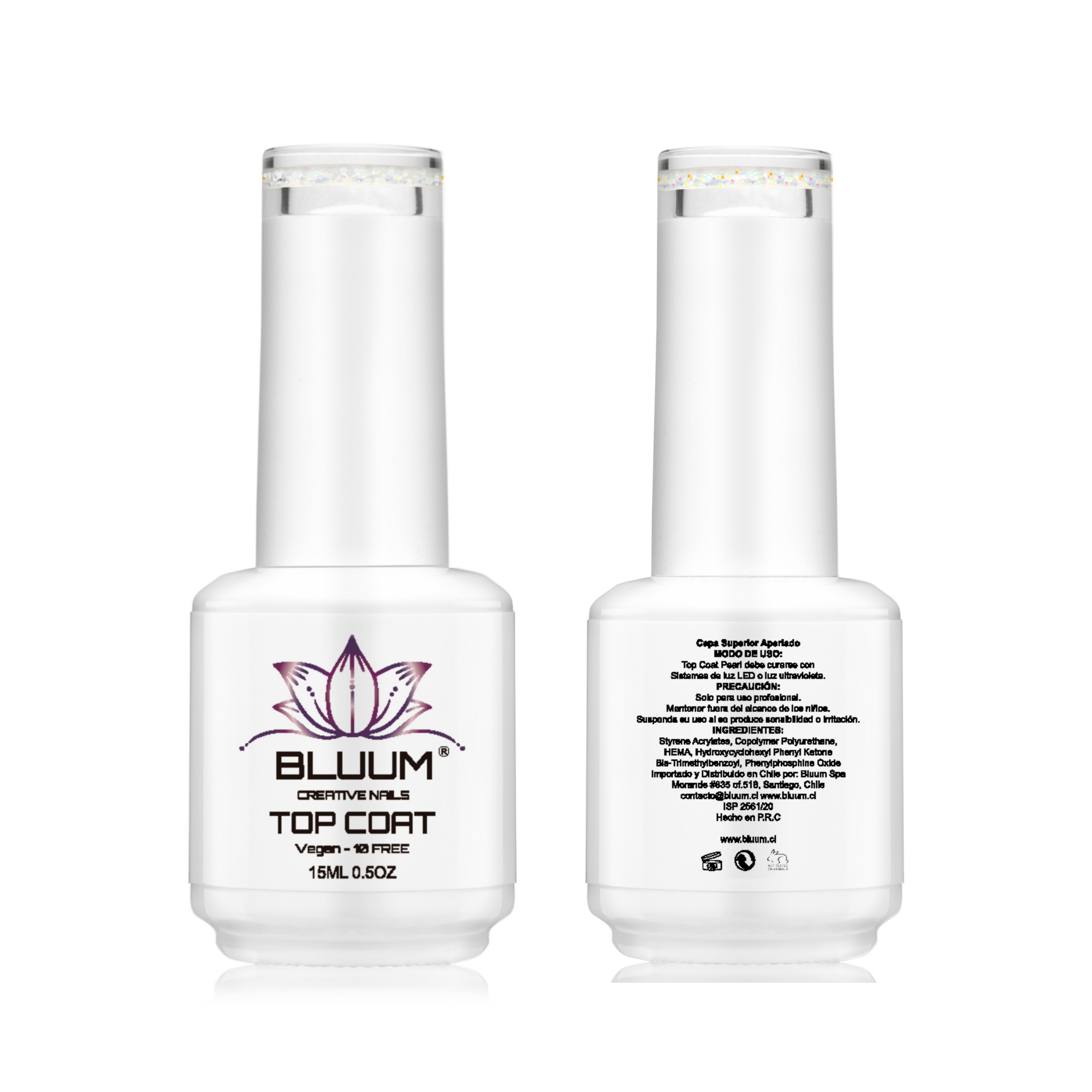 Top Coat Foil Profesional Bluum 01 15ml-2