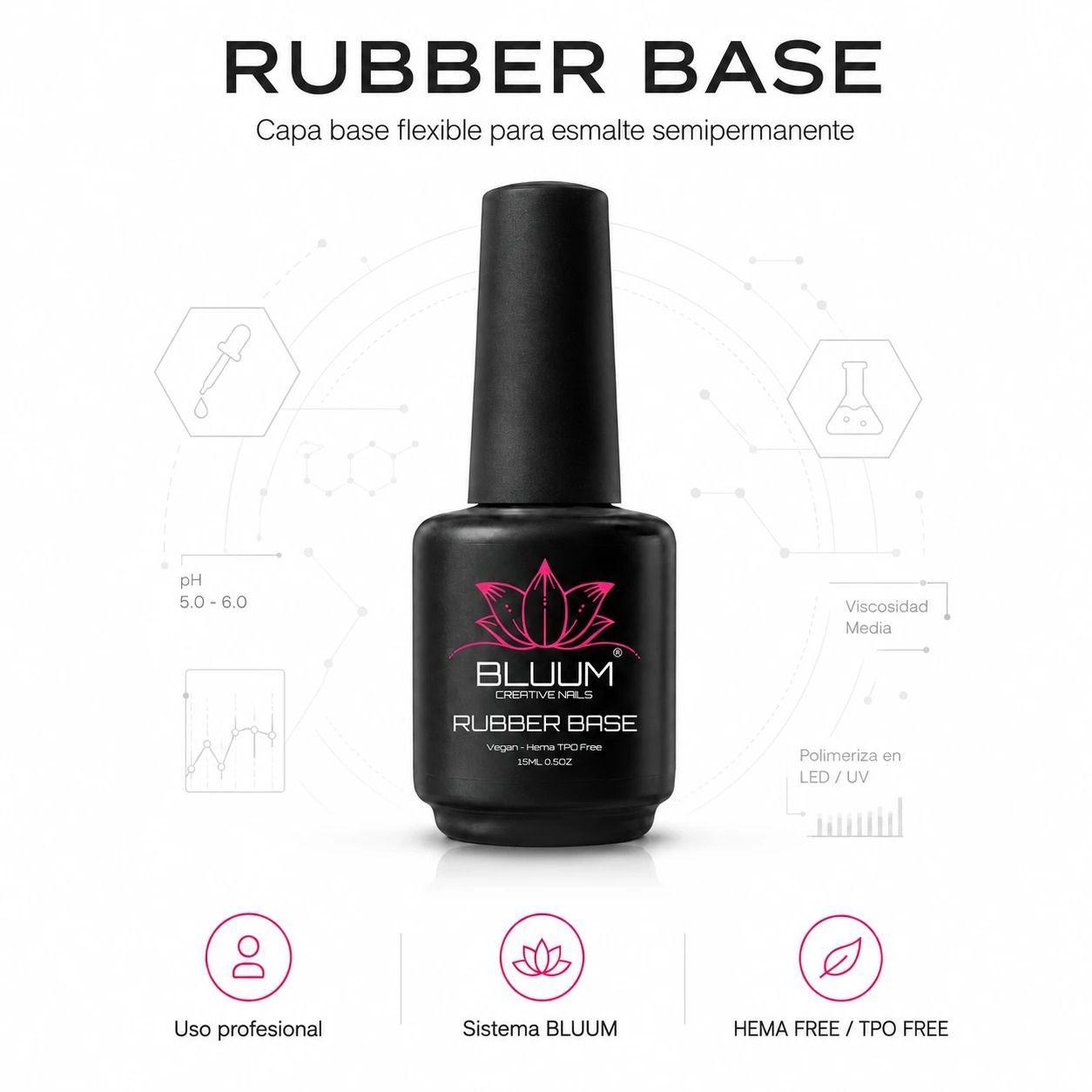 Base Rubber Permanente Hema Tpo Free Transparente 15 ml-1
