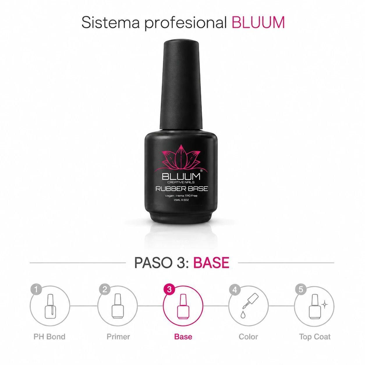 Base Rubber Permanente Hema Tpo Free Transparente 15 ml-3