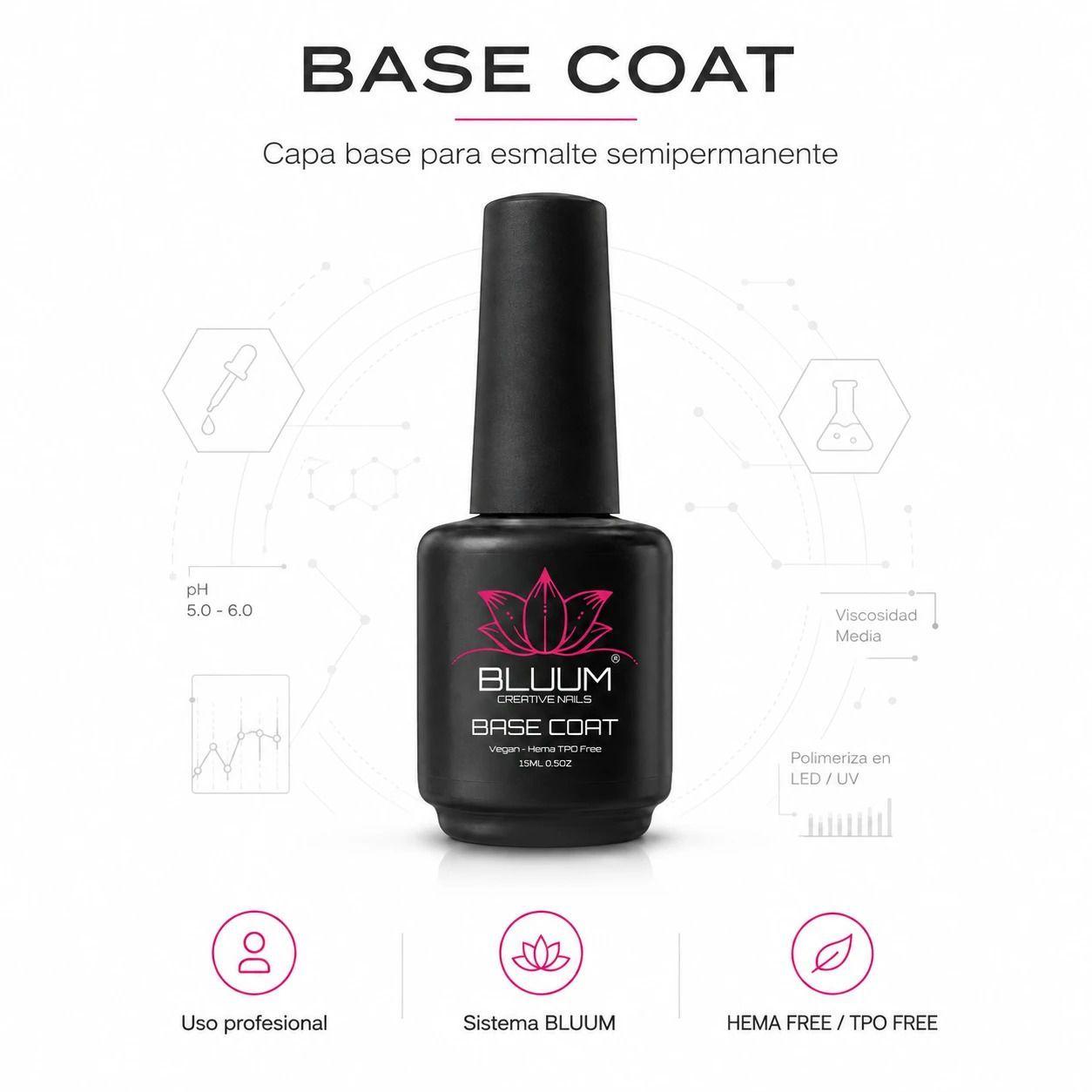 Base Coat Profesional Hema TPO Free Bluum 15 ml-2