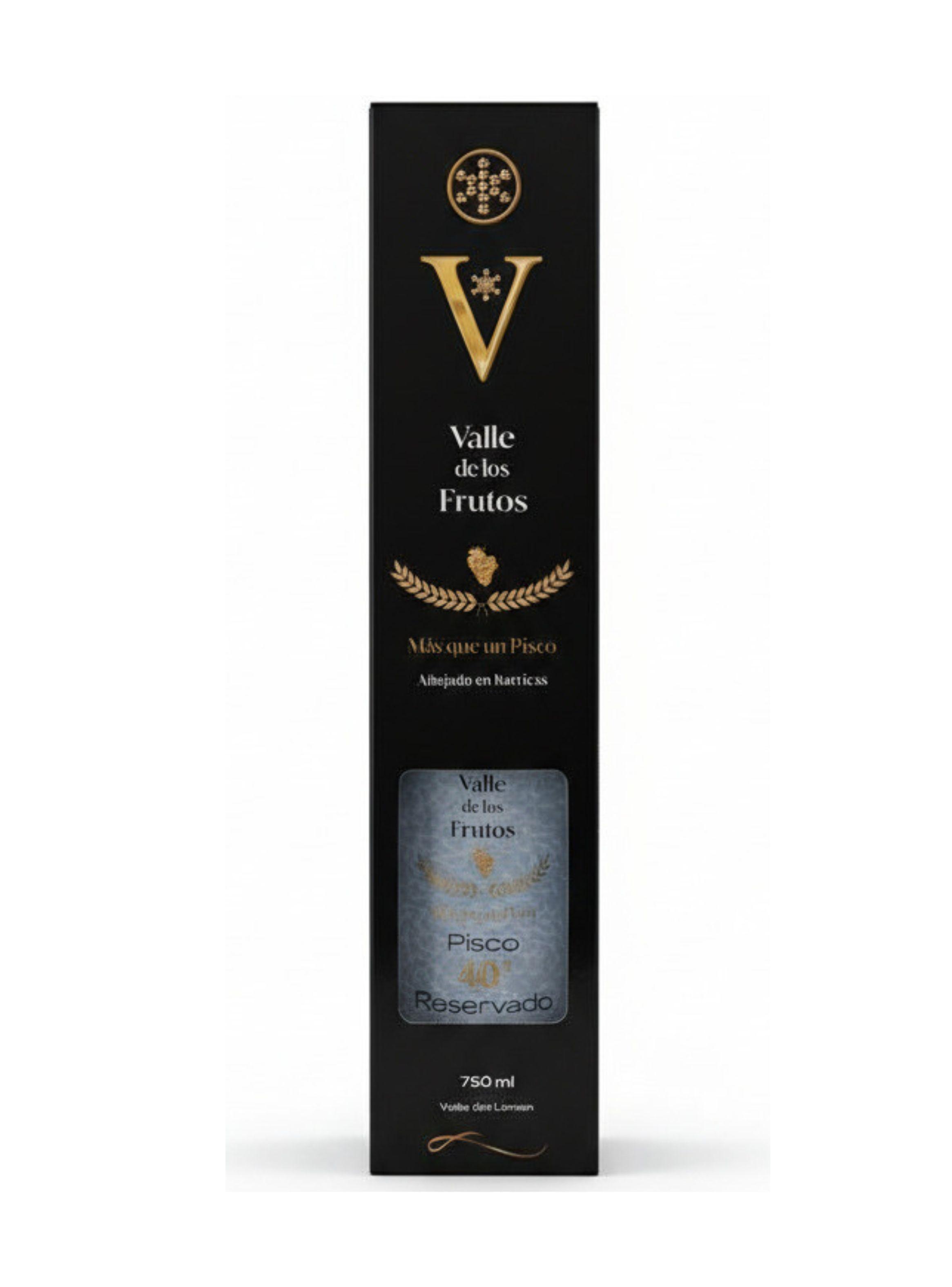 Valle de los Frutos Pisco Reservado 40° Pack Promocional 2 Unidades-4