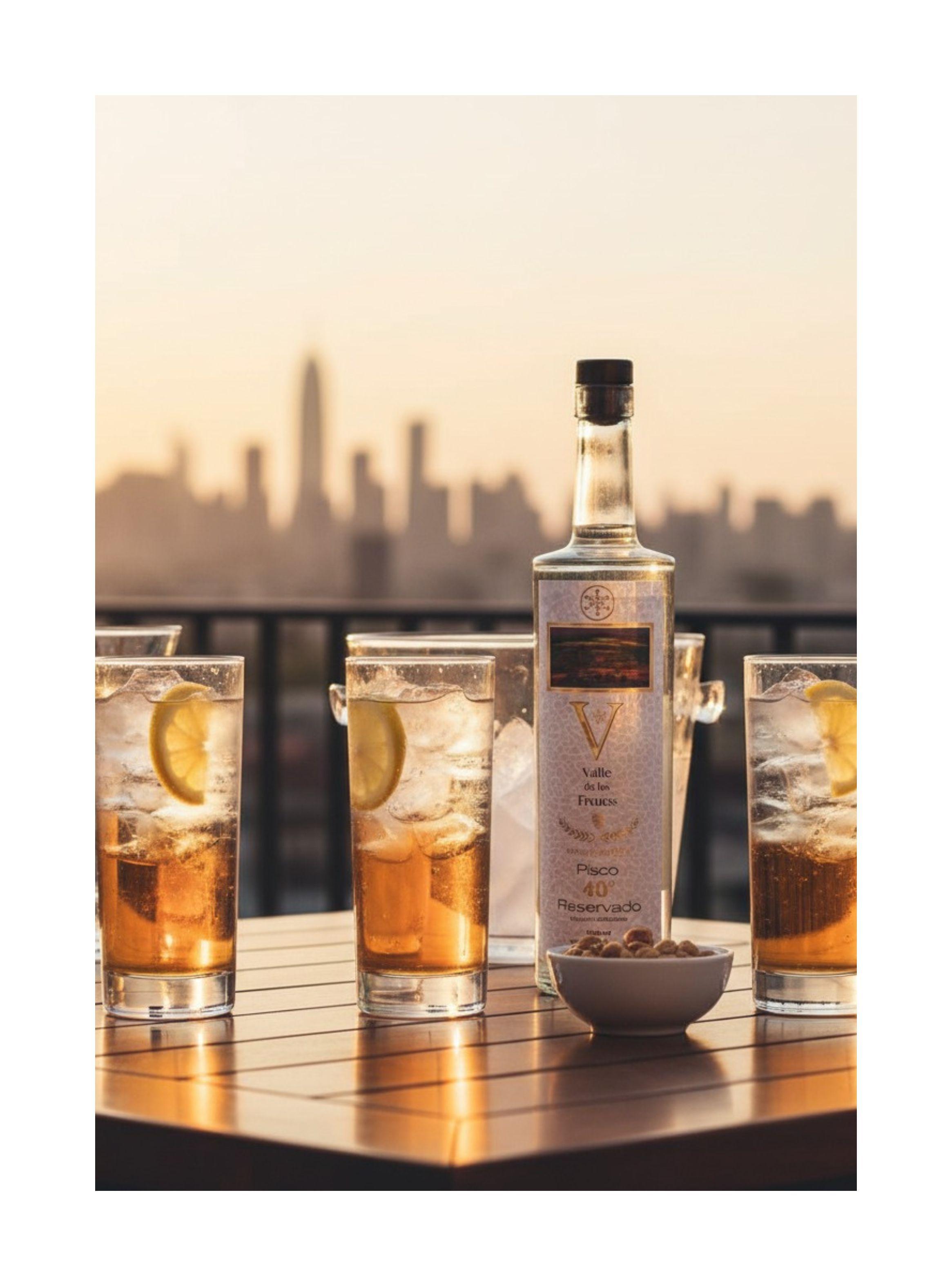 Pisco VALLE de los FRUTOS Pack 6 Unidades 46 40-3