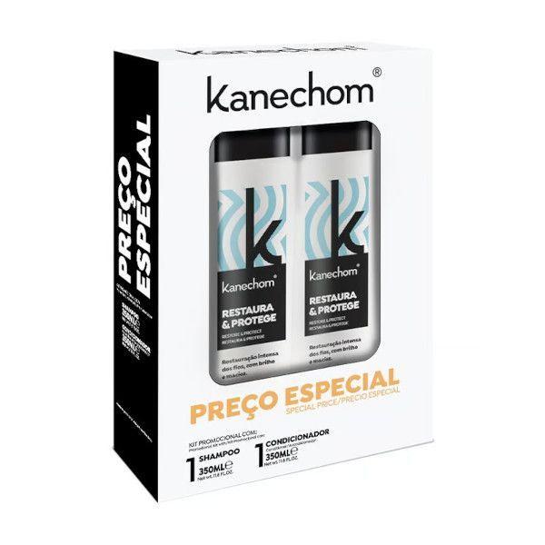 KIT SHAMPOO + ACONDICIONADOR RESTAURA & PROTEGE KANECHOM-0