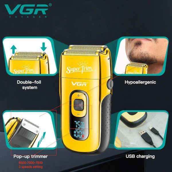 FOIL SHAVER V-332 VGR (AFEITADORA)-2