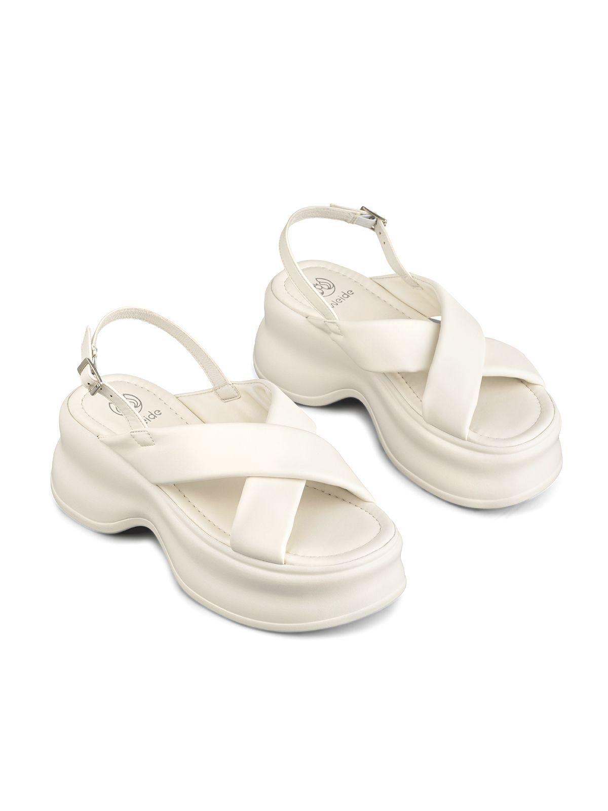 Sandalias Taco Casual Mujer Plataforma Weide YL88-2