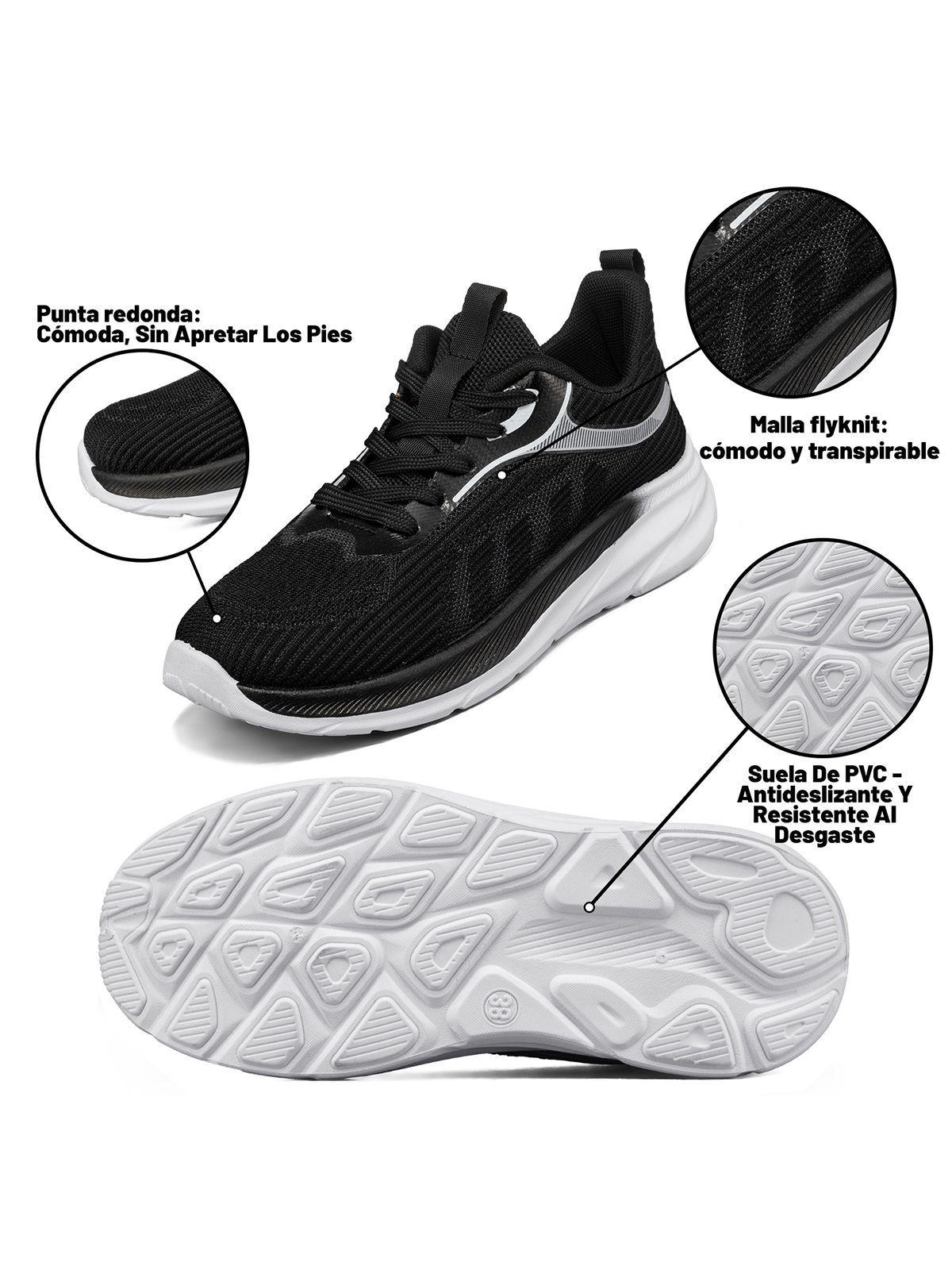 Zapatilla Deportiva Mujer Urbana Con Cordones Weide TFA207-8