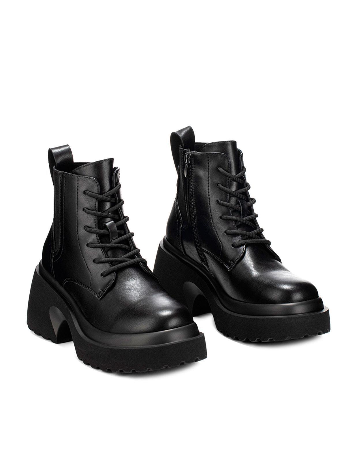 Botin Negro Casual Weide DH67-4