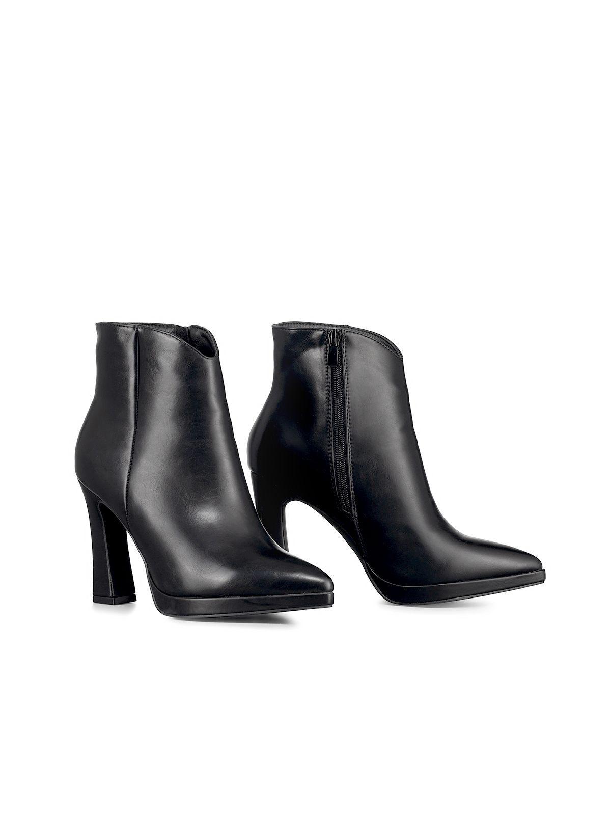 Botin Mujer Casual Taco Grueso Clasico Vintage Weide CZY610-4