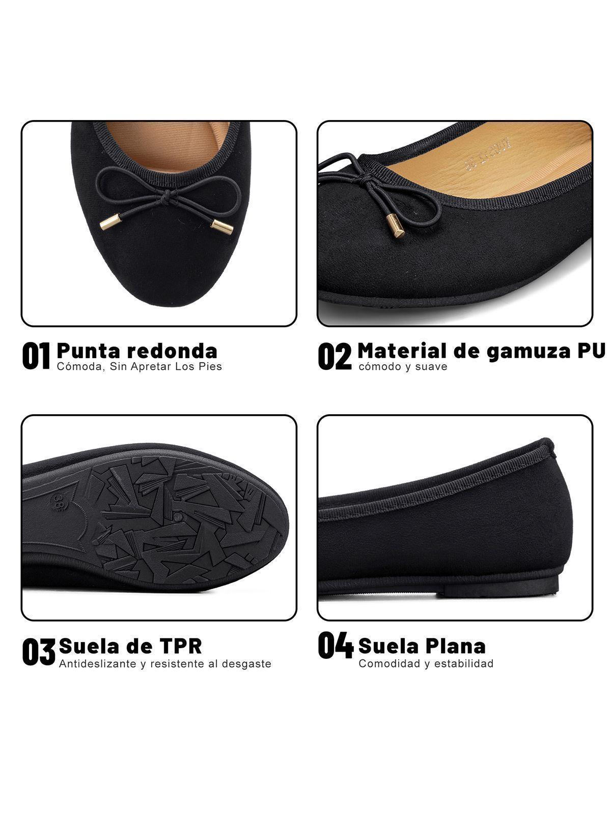 Ballerina Simil Gamuza Causal  Mujer Weide You512-8