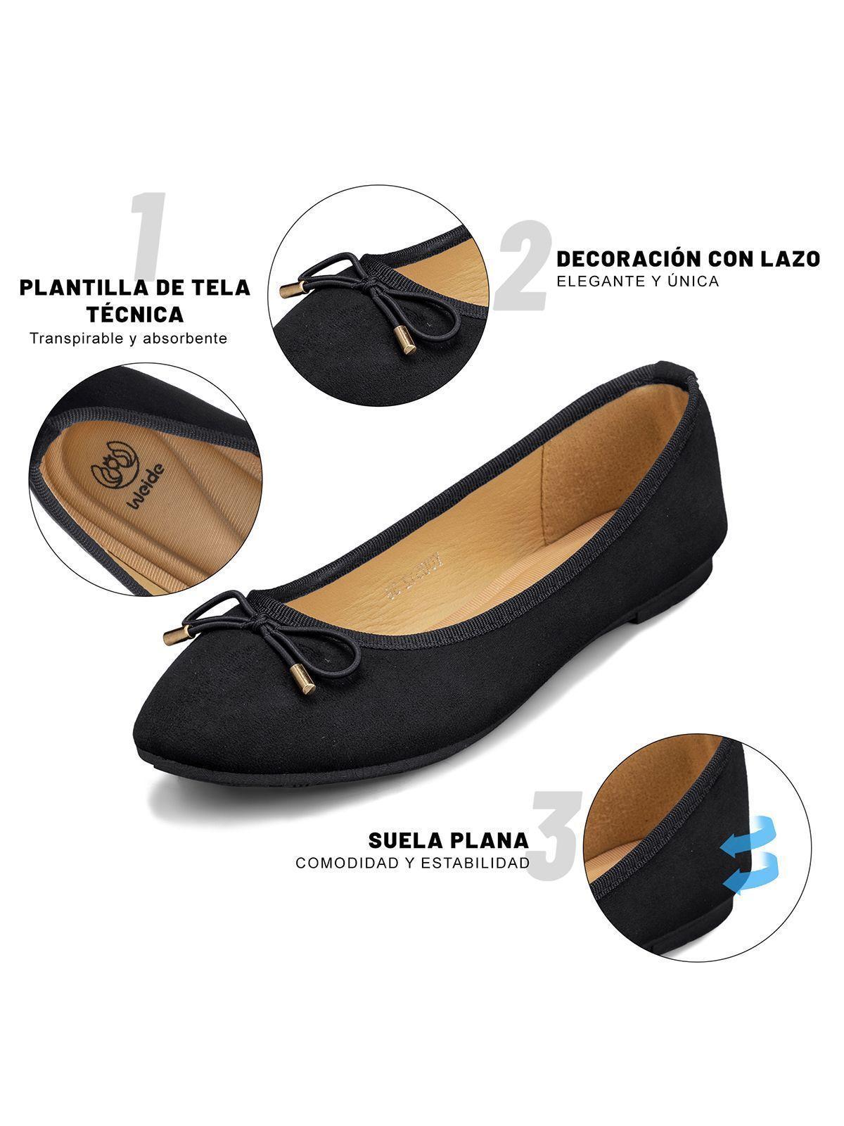 Ballerina Simil Gamuza Causal  Mujer Weide You512-9