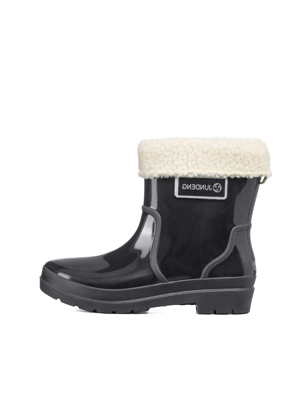 Botín De Agua Mujer Pvc Casual Impermeable  Weide GH161-4