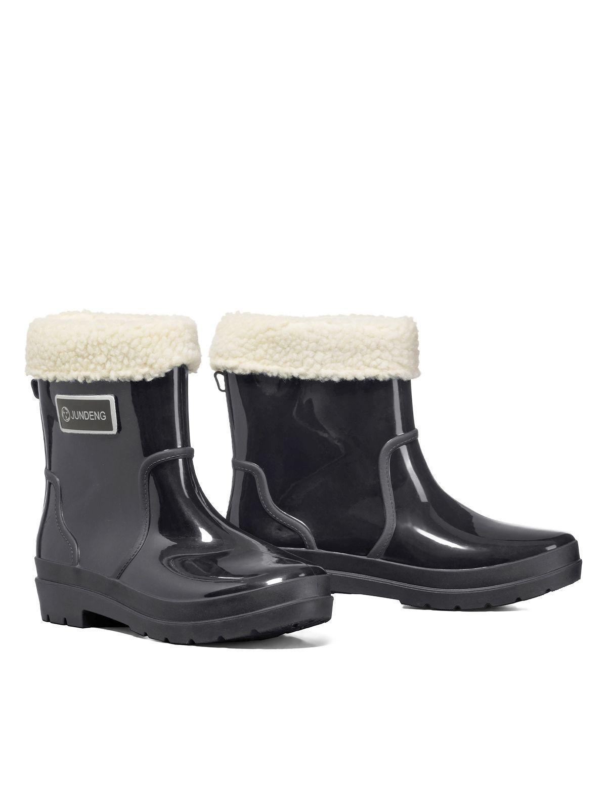 Botín De Agua Mujer Pvc Casual Impermeable  Weide GH161-5