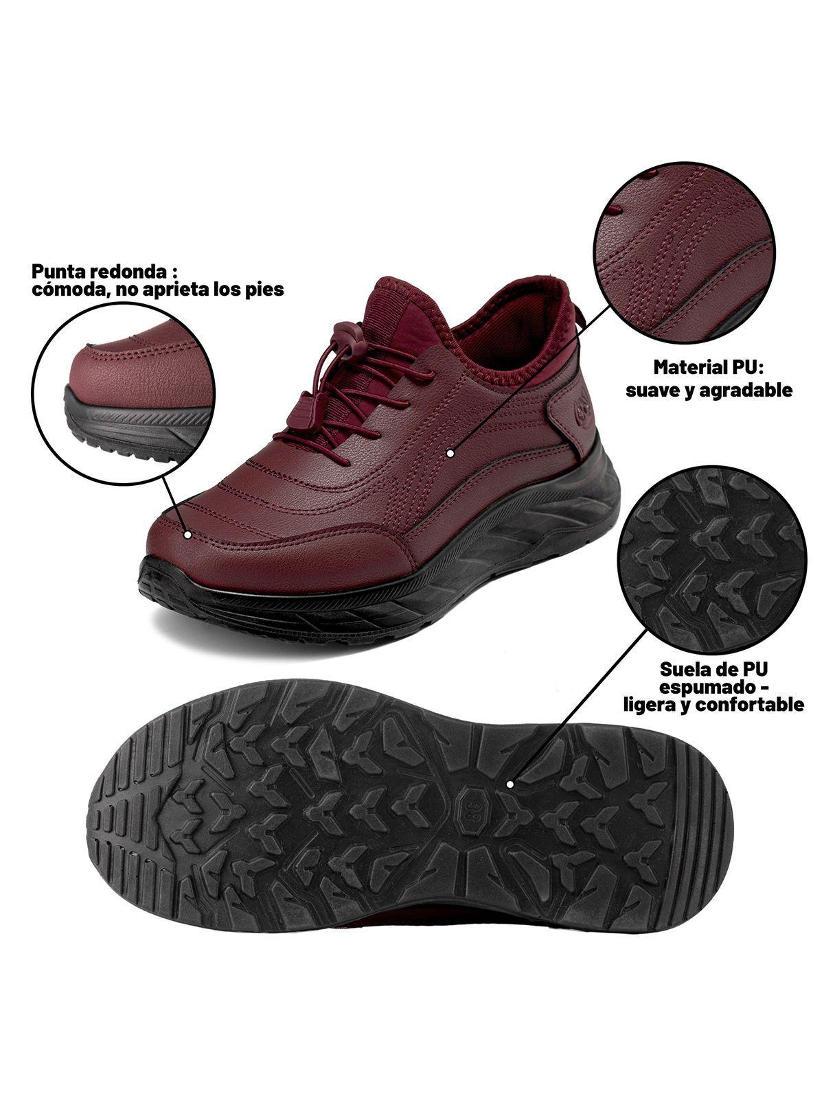 Zapatillas Urbanas Mujer Plataforma PU Weide TFA221-5